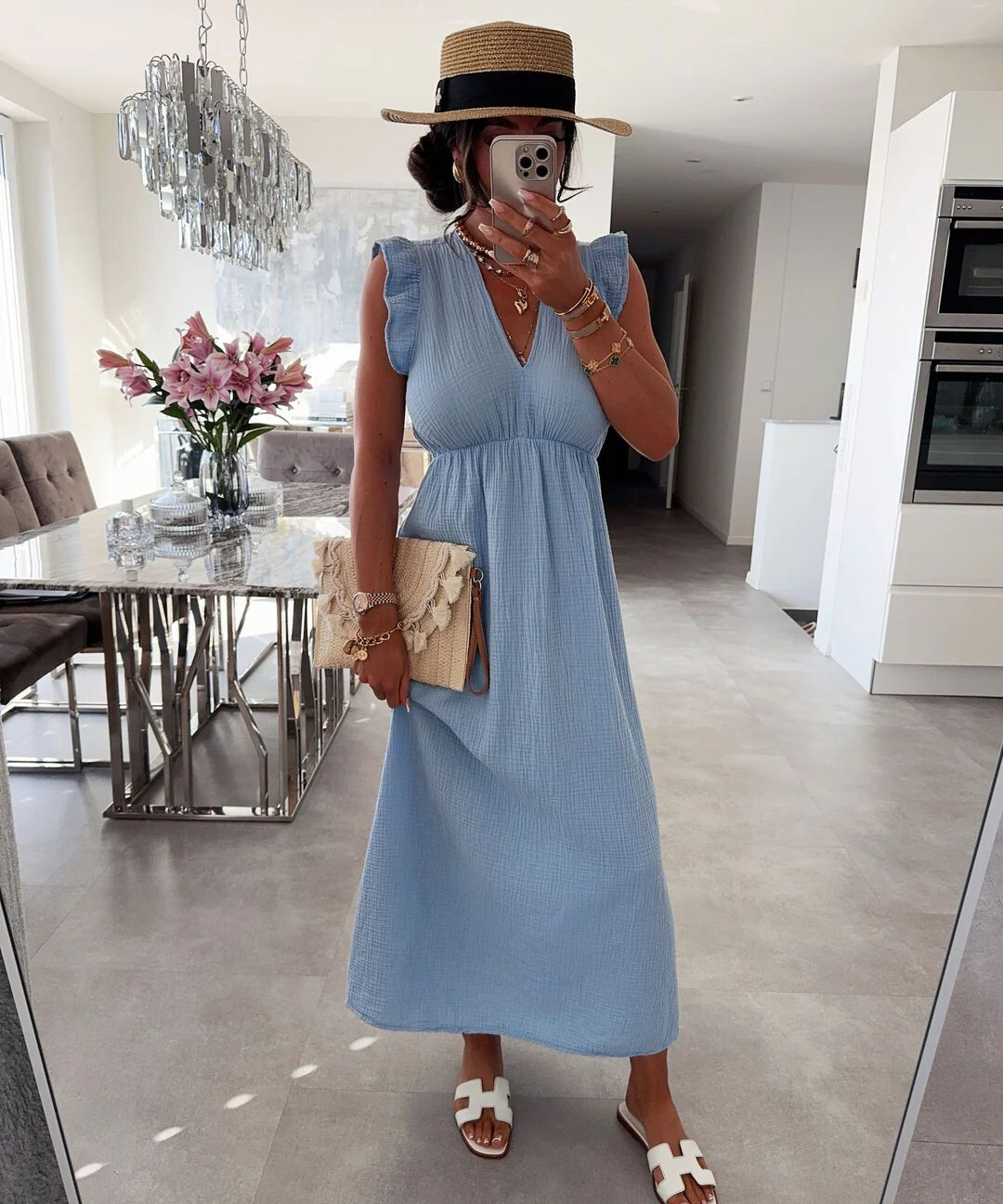 Wholesaler ESTEE - Cotton gauze dress