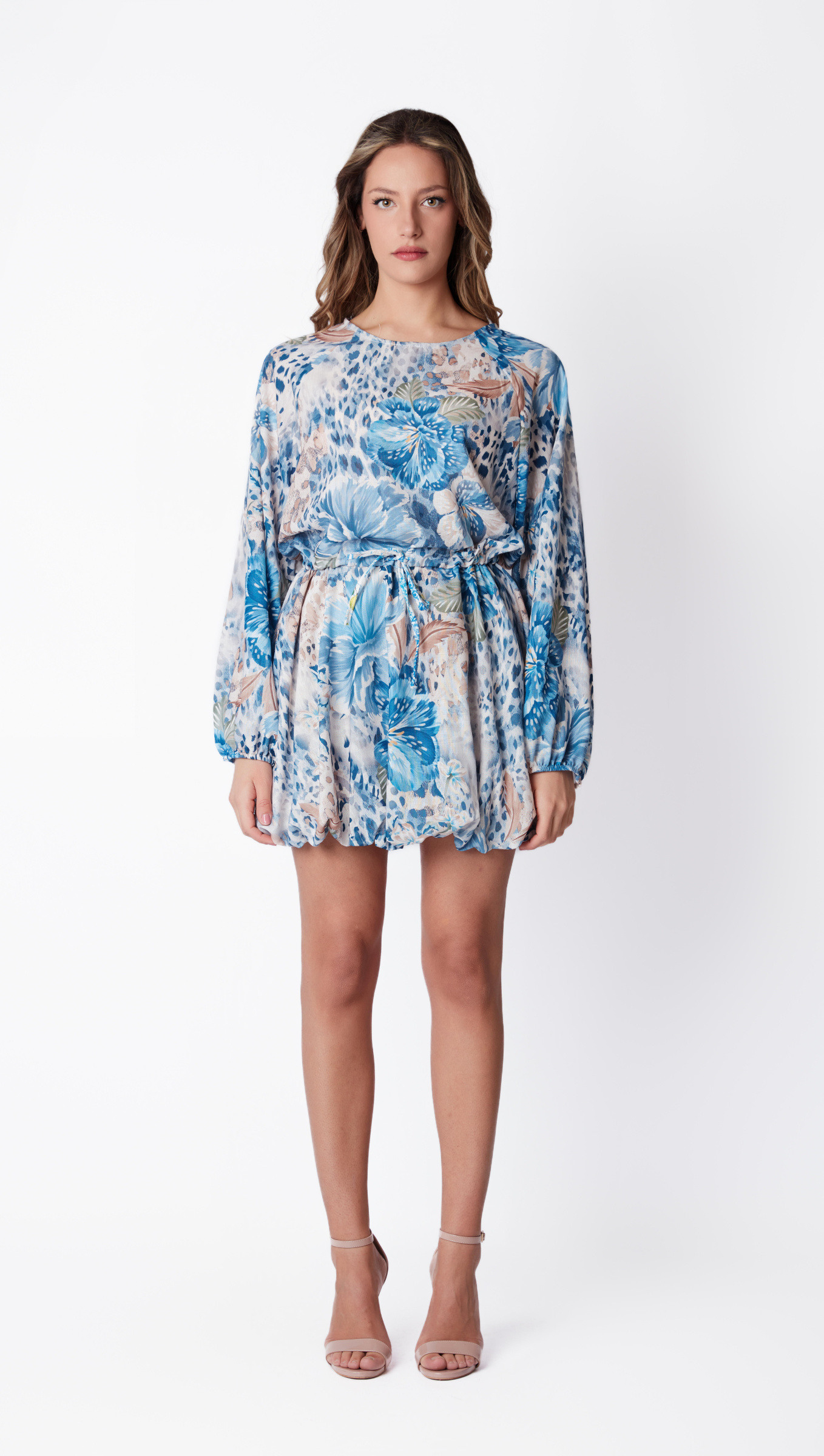 Wholesaler ESTEE - Printed balloon dress