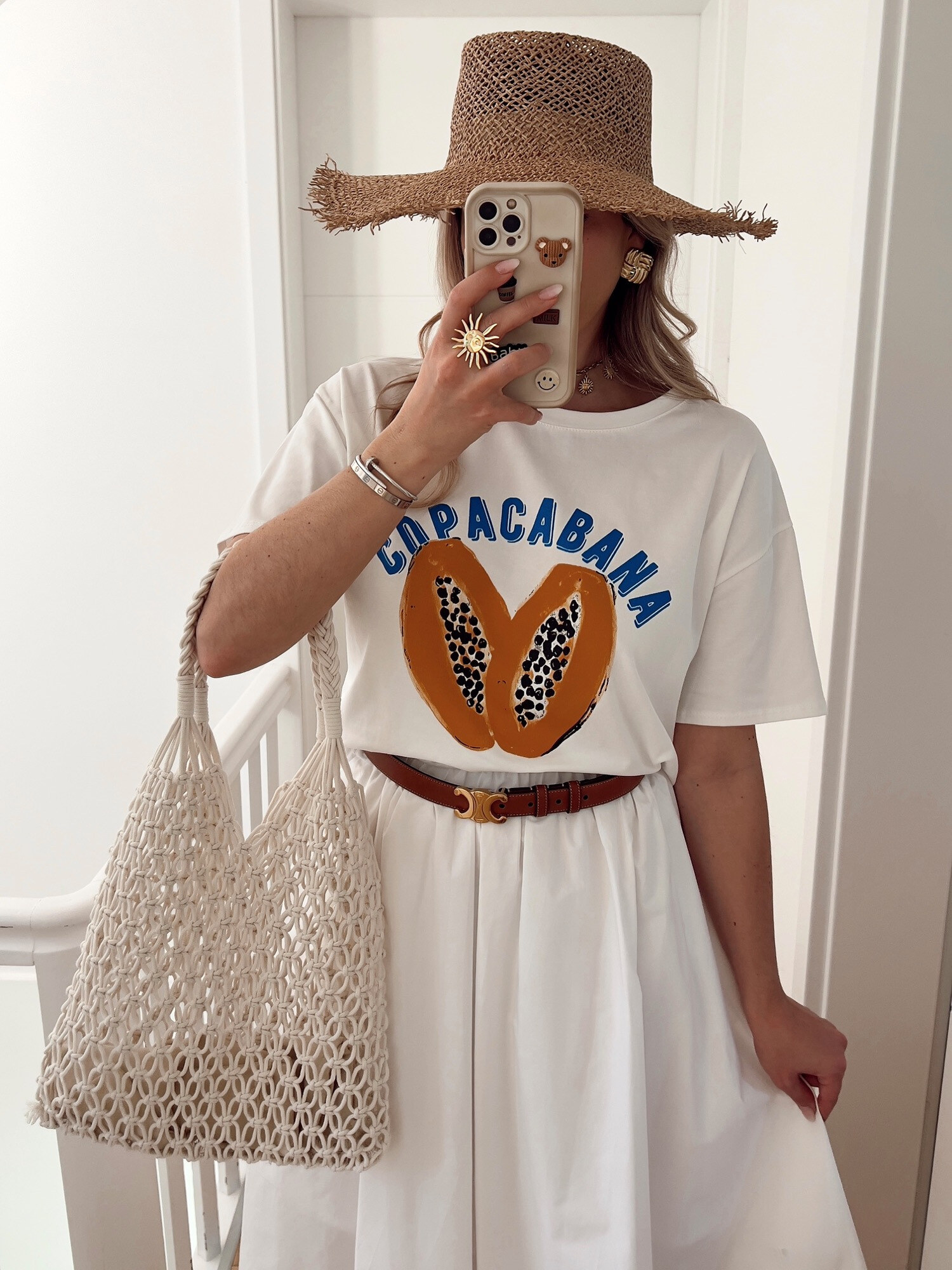 Wholesaler ESTEE - COPACABANA COTTON OVERSIZED T-SHIRT