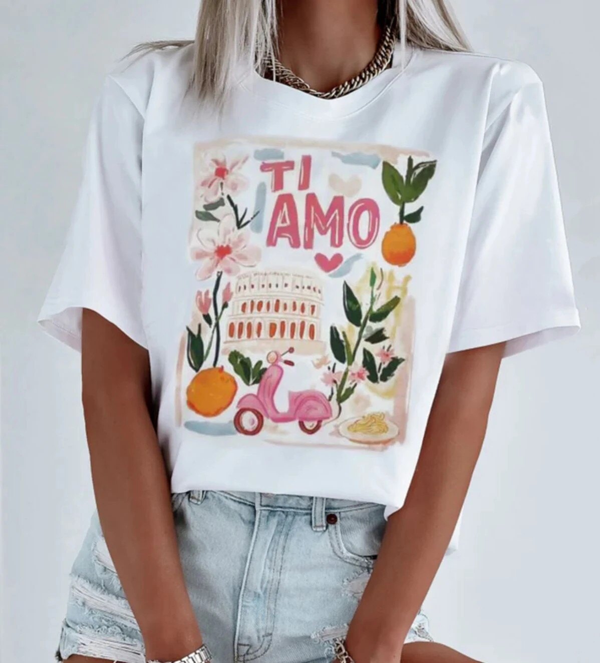 Wholesaler ESTEE - T-SHIRT I LOVE YOU