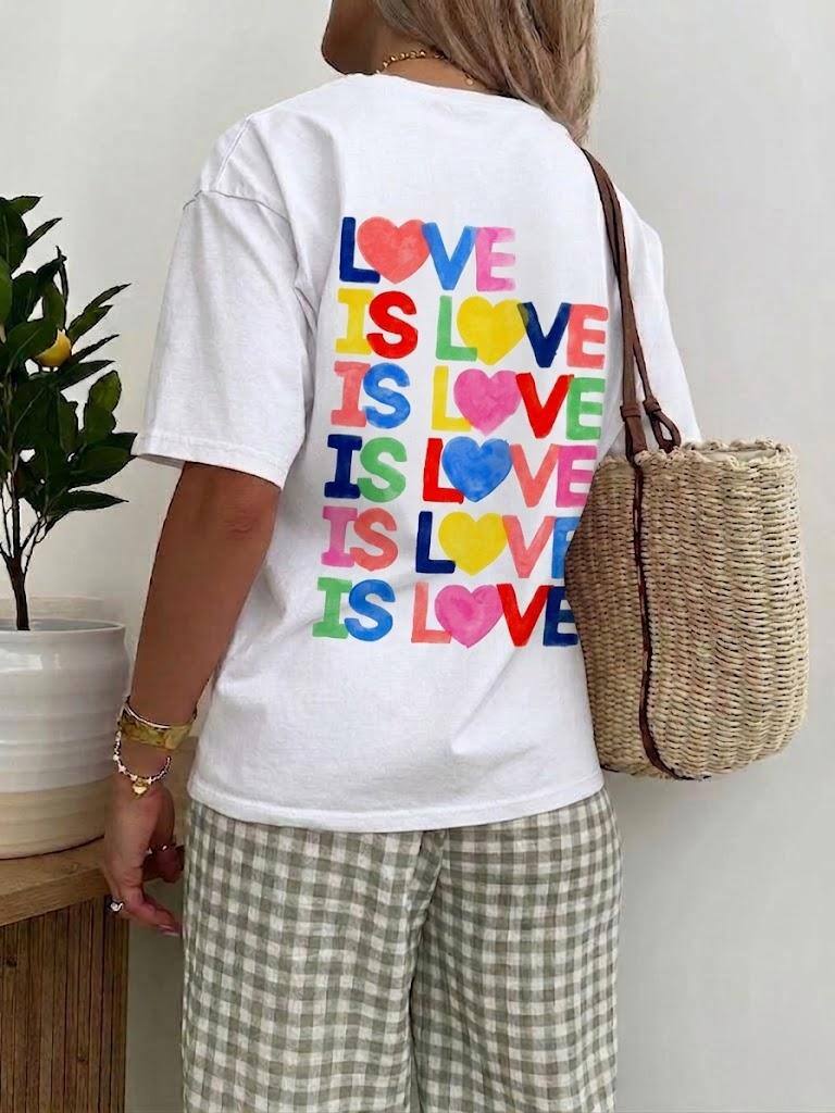 Wholesaler ESTEE - Cotton T-shirt with front and back print