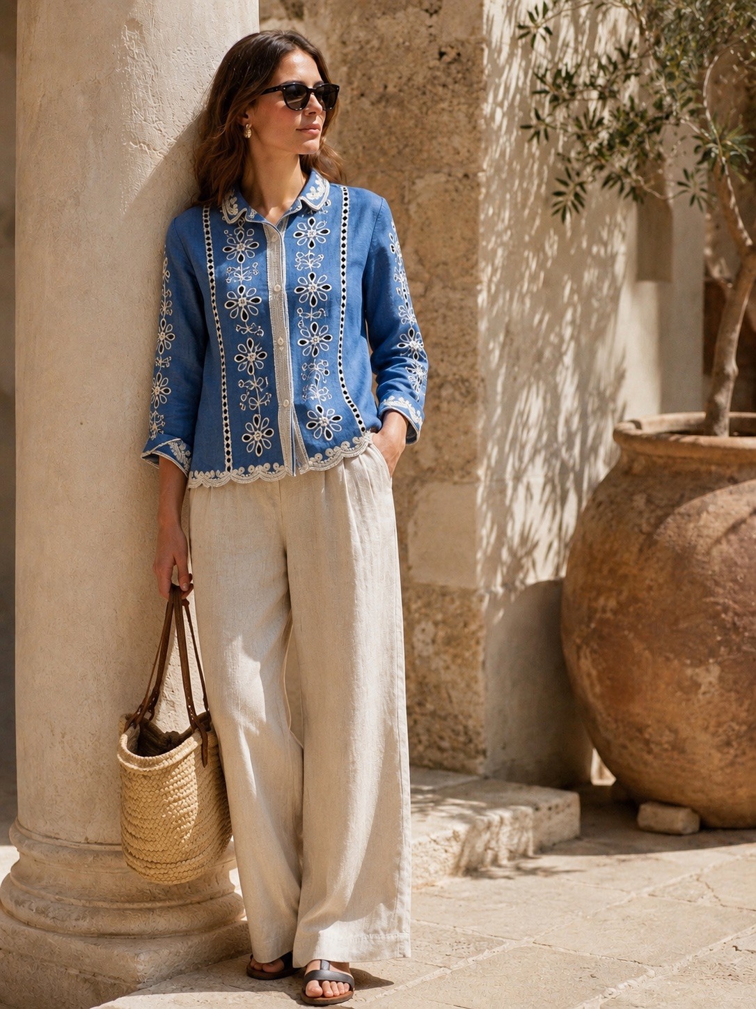 Grossiste Esther.H Paris - Chemise en jean