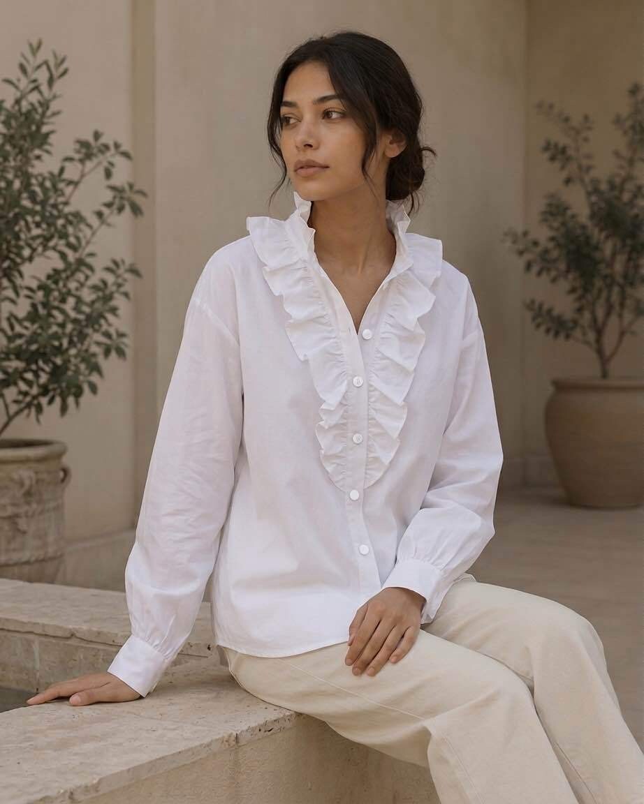 Grossiste Esther.H Paris - Chemise A Col Travaillé