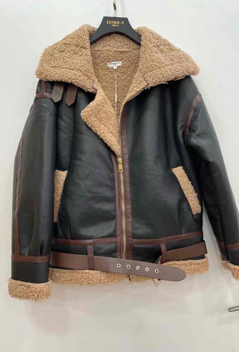 Grossiste Esther.H Paris - Manteau aviateur