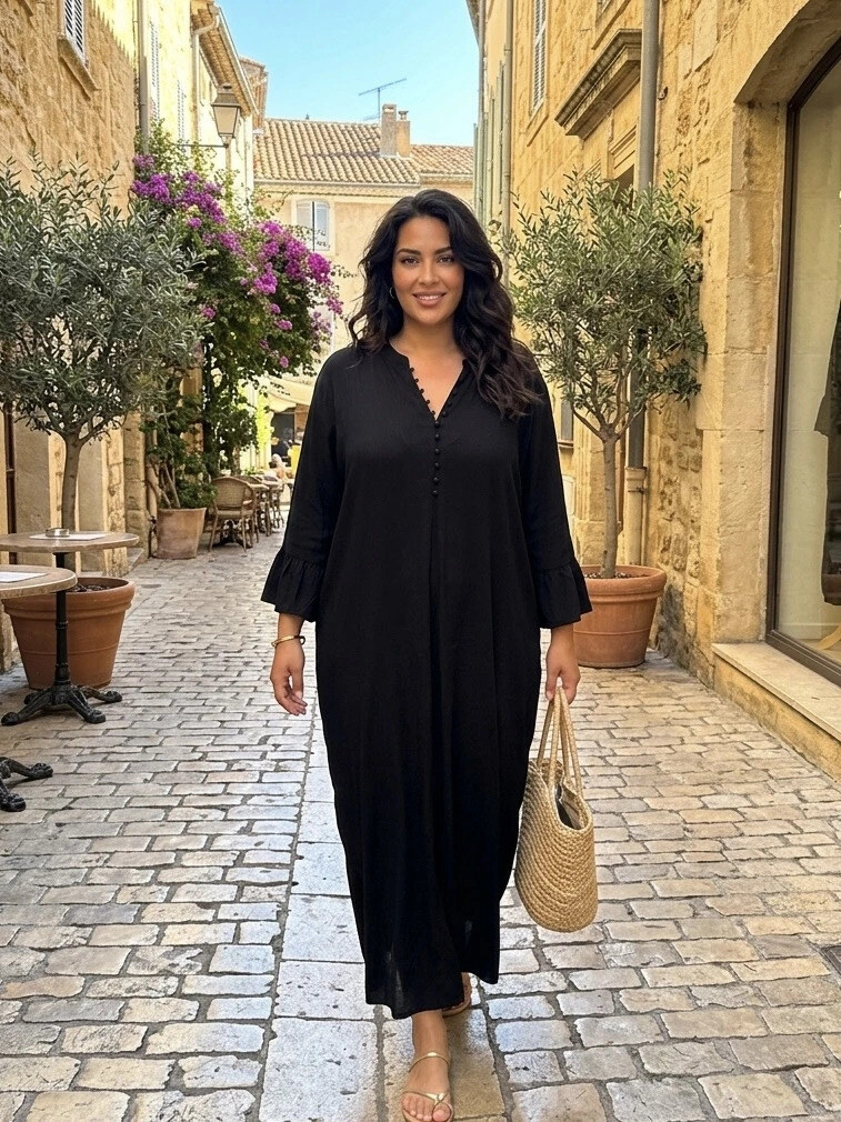 Grossiste Esther.H Paris - Robe avec petits boutons