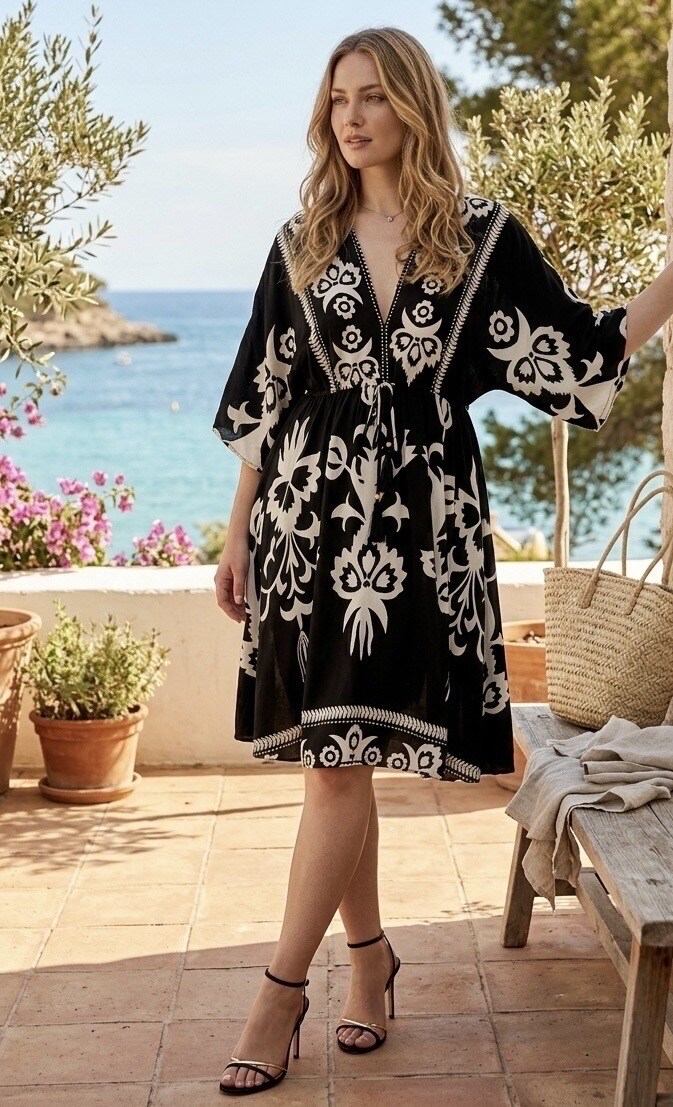 Wholesaler Esther.H Paris - Light dresses with prints