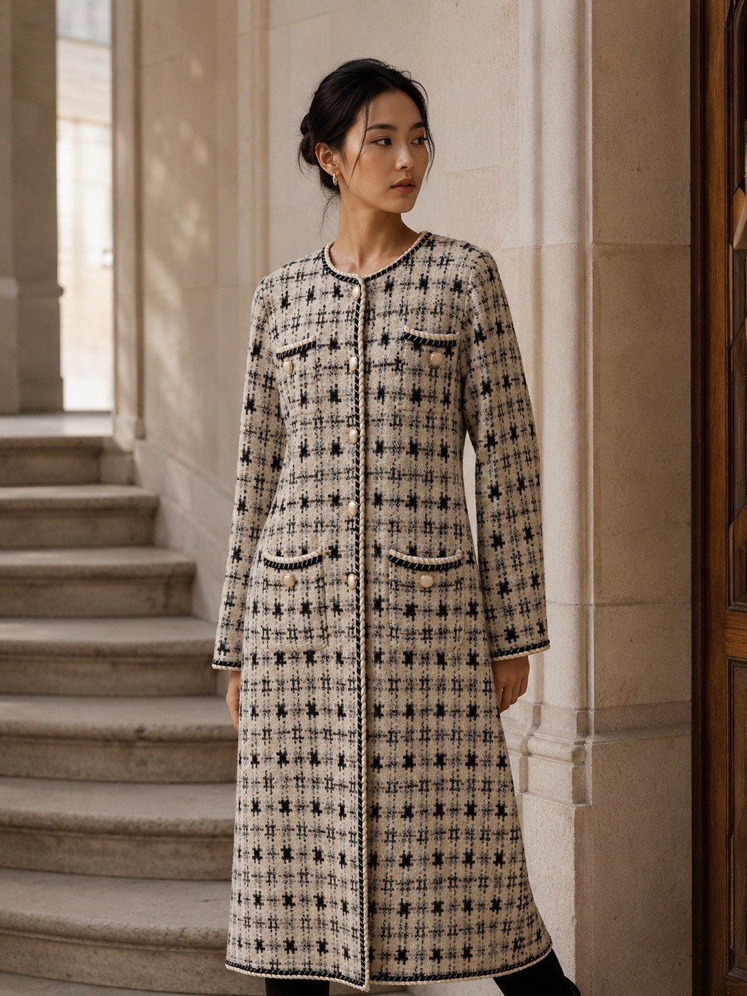 Grossiste Esther.H Paris - Veste-Robe Longue