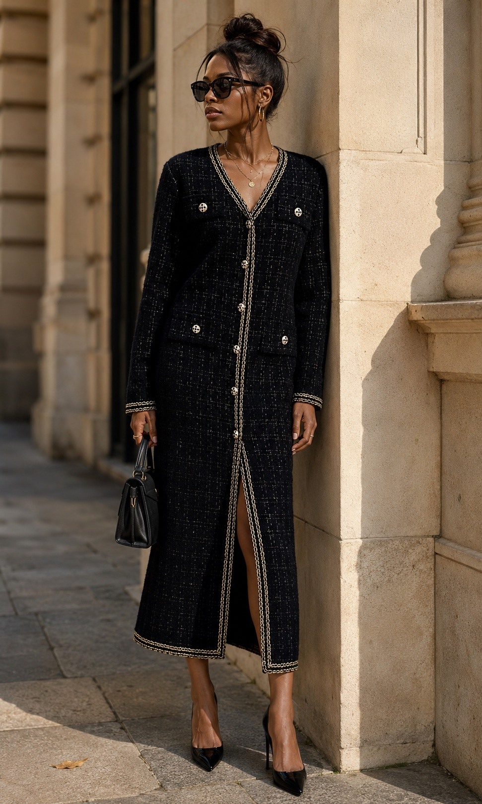 Grossiste Esther.H Paris - Robe-Veste longue