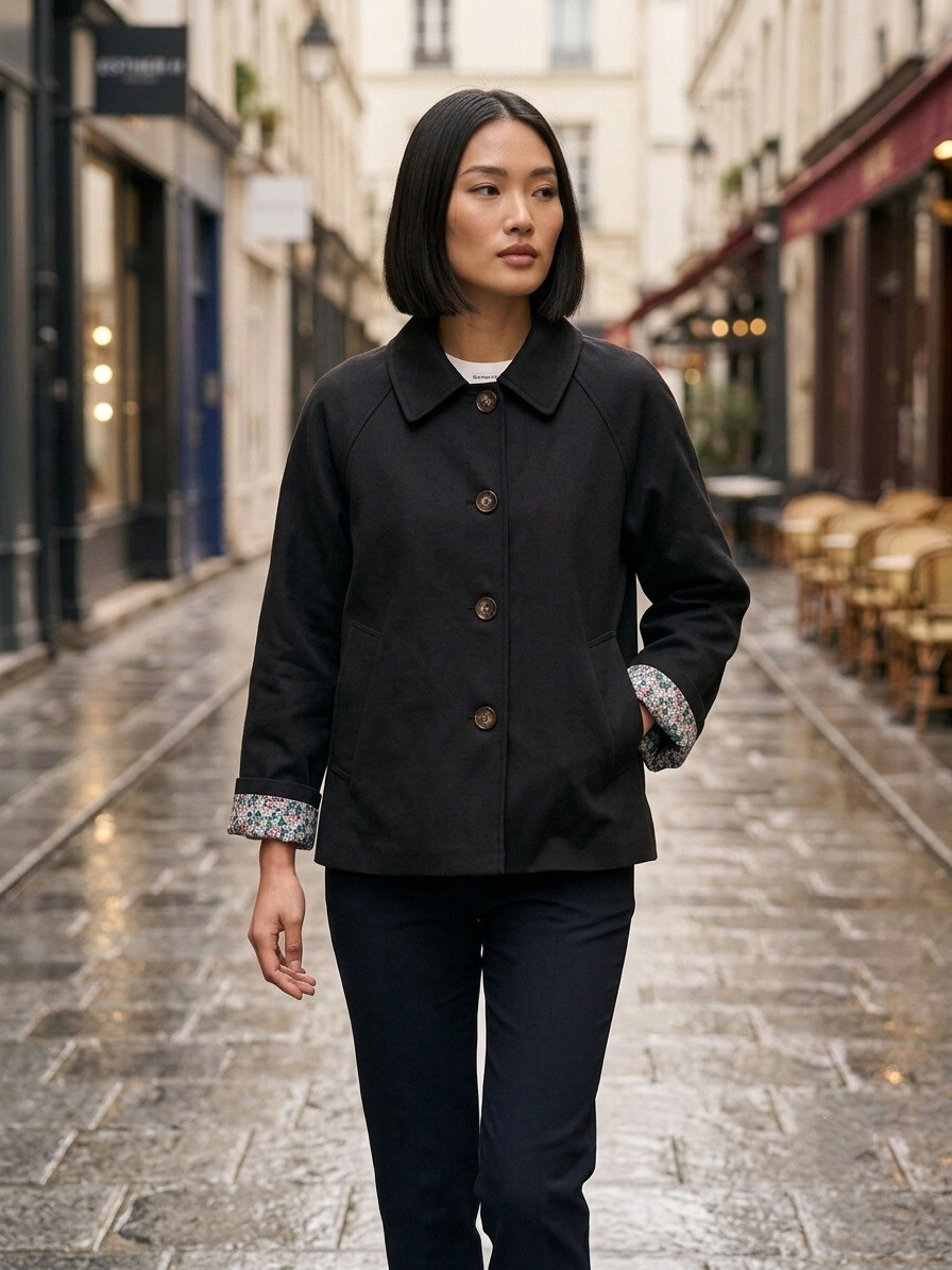 Grossista Esther.H Paris - Giacca mezza stagione Liberty