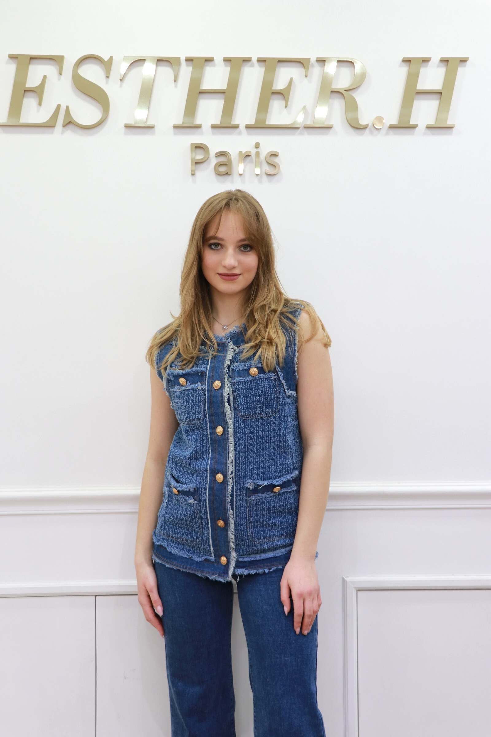 Grossista Esther.H Paris - Gilet di jeans Old money