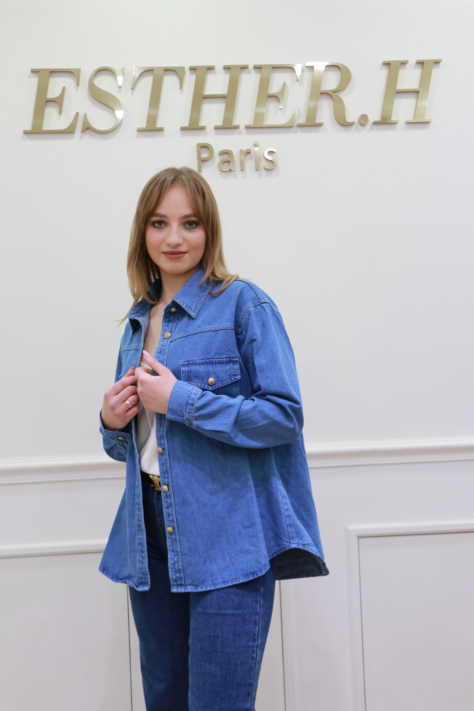 Grossista Esther.H Paris - Camicia di jeans