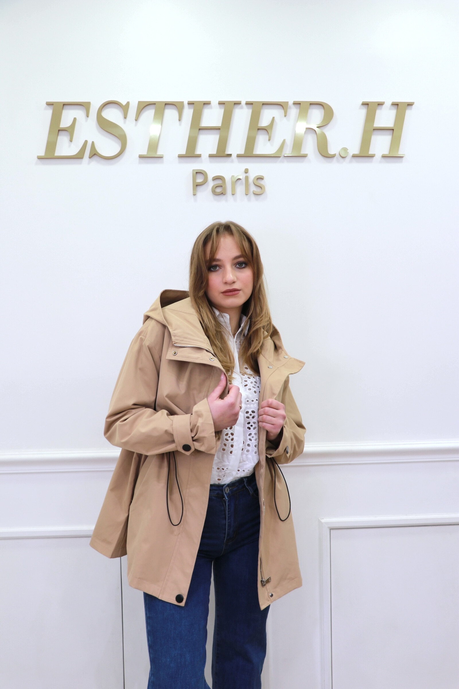 Grossiste Esther.H Paris - Veste à capuche