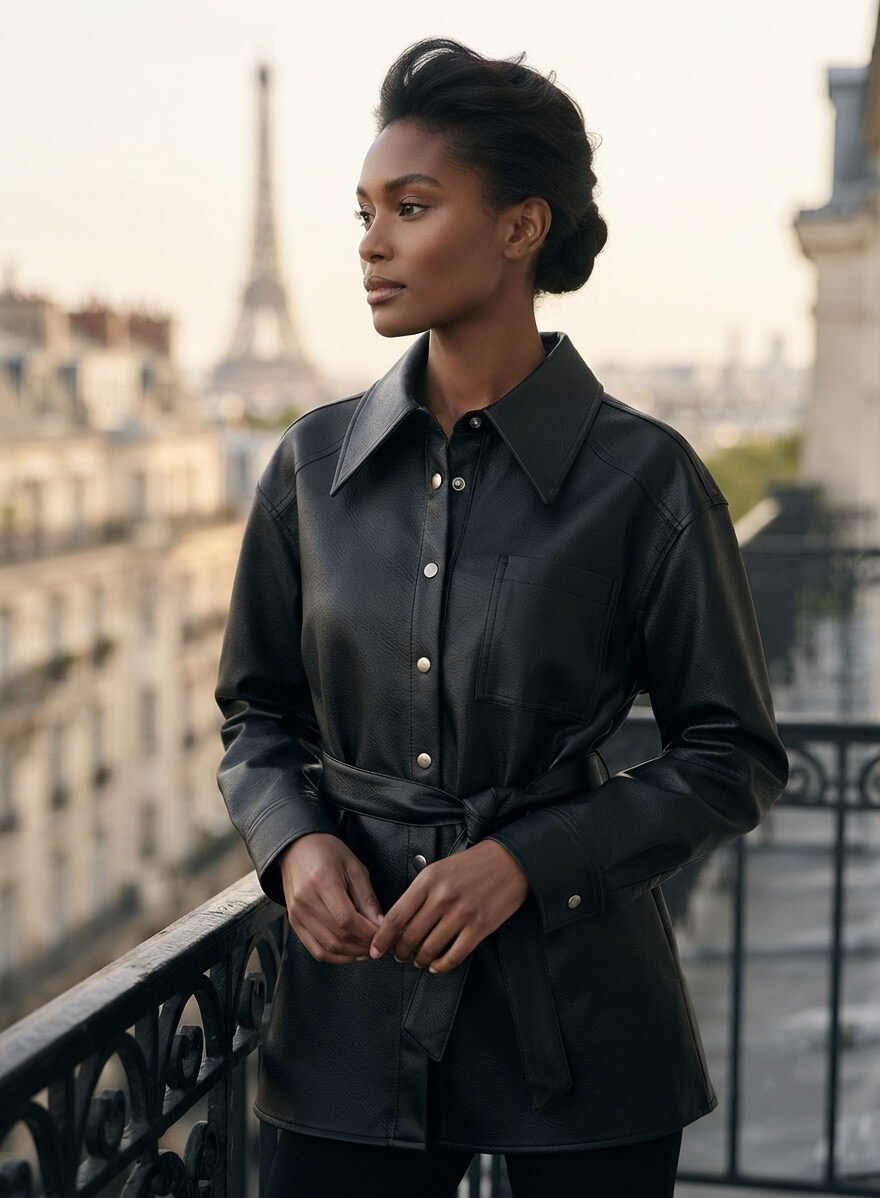 Großhändler Esther.H Paris - Jacke aus Kunstleder