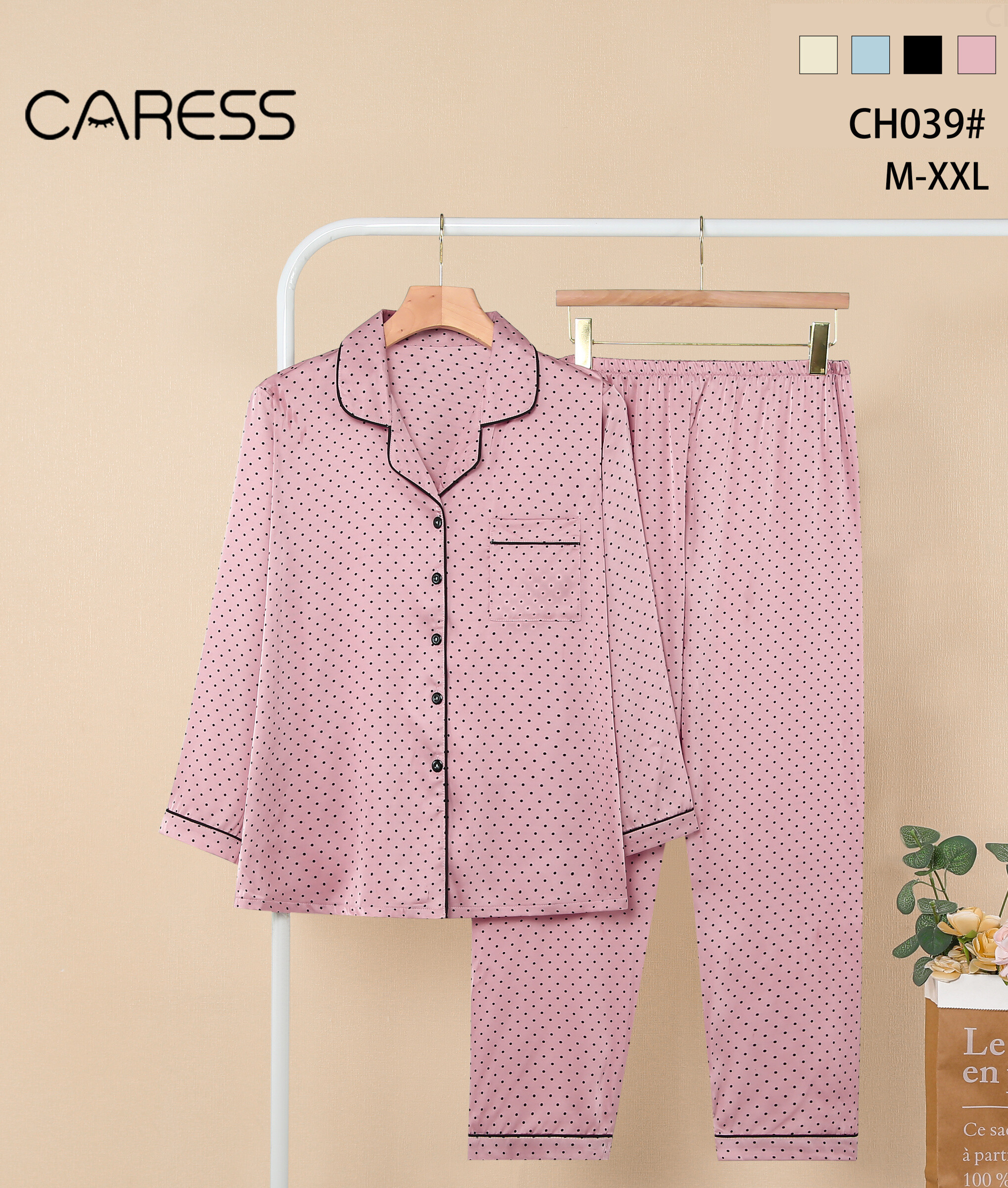 Wholesaler ESTHER QUEEN - PYJAMA SATIN