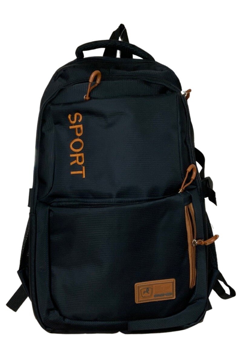 Mayorista EUROBAG - Mochila clásica negra de gimnasio