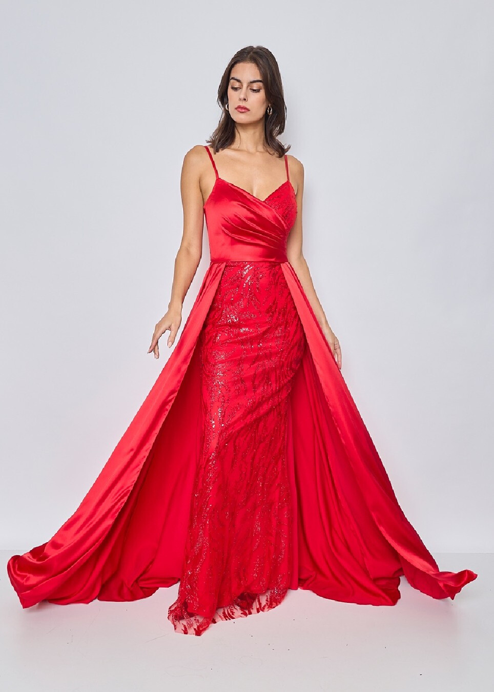 Großhändler Eva & Lola - Langes und fließendes Kleid