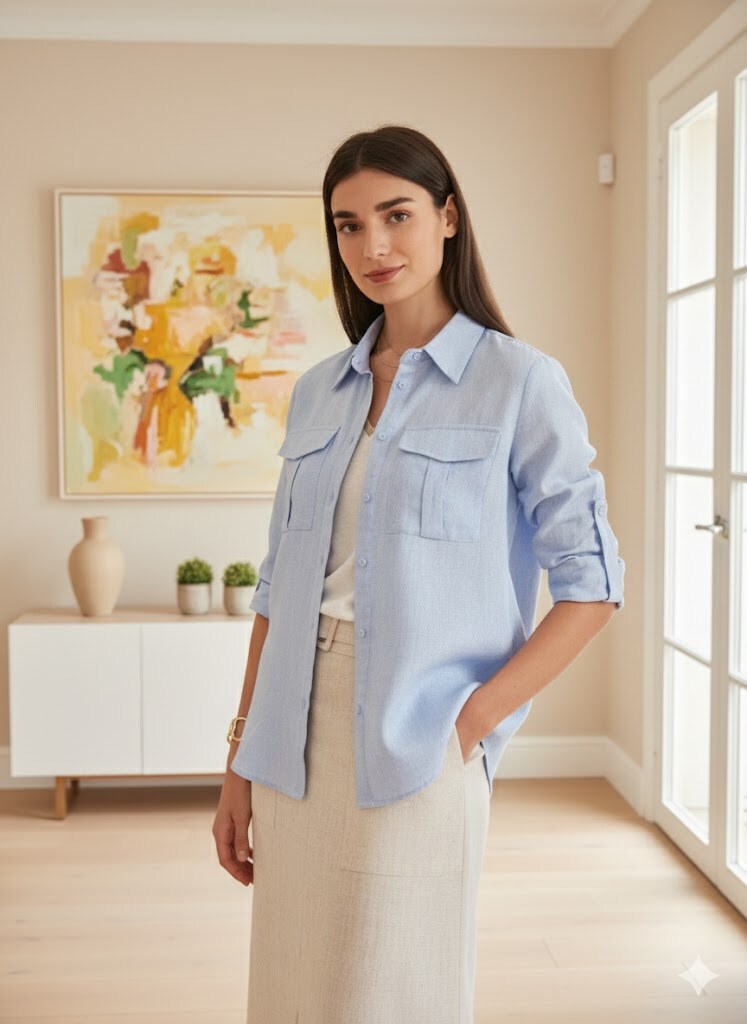 Wholesaler Exquiss's - Shirt with classic pockets