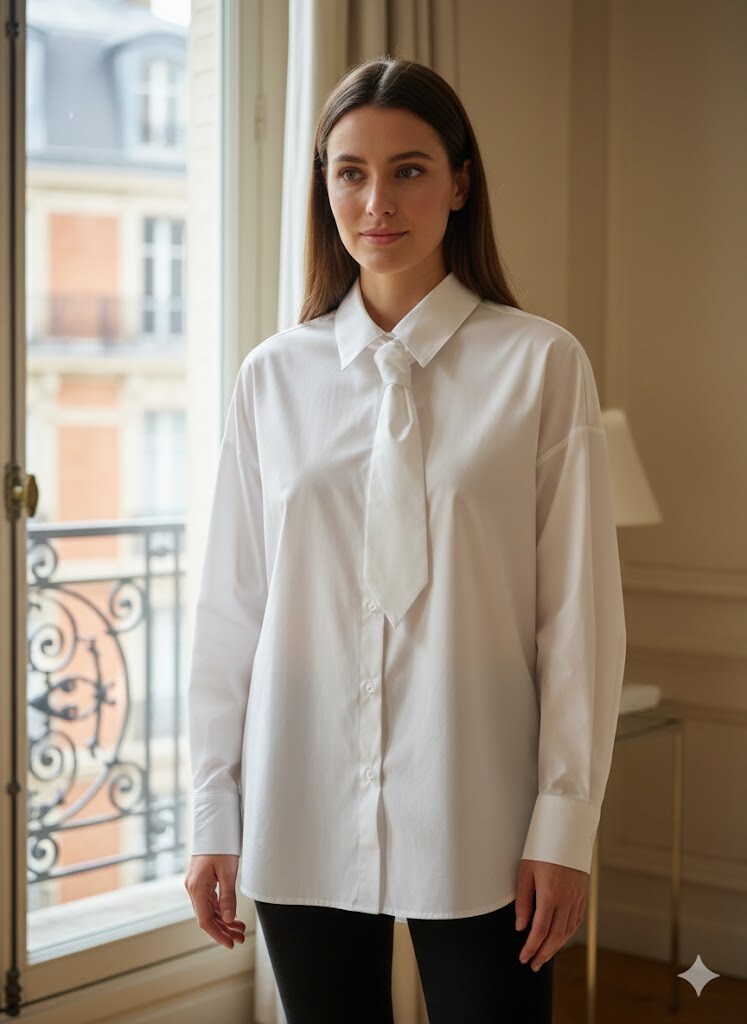 Wholesaler Exquiss's - Elegant long-sleeve shirt