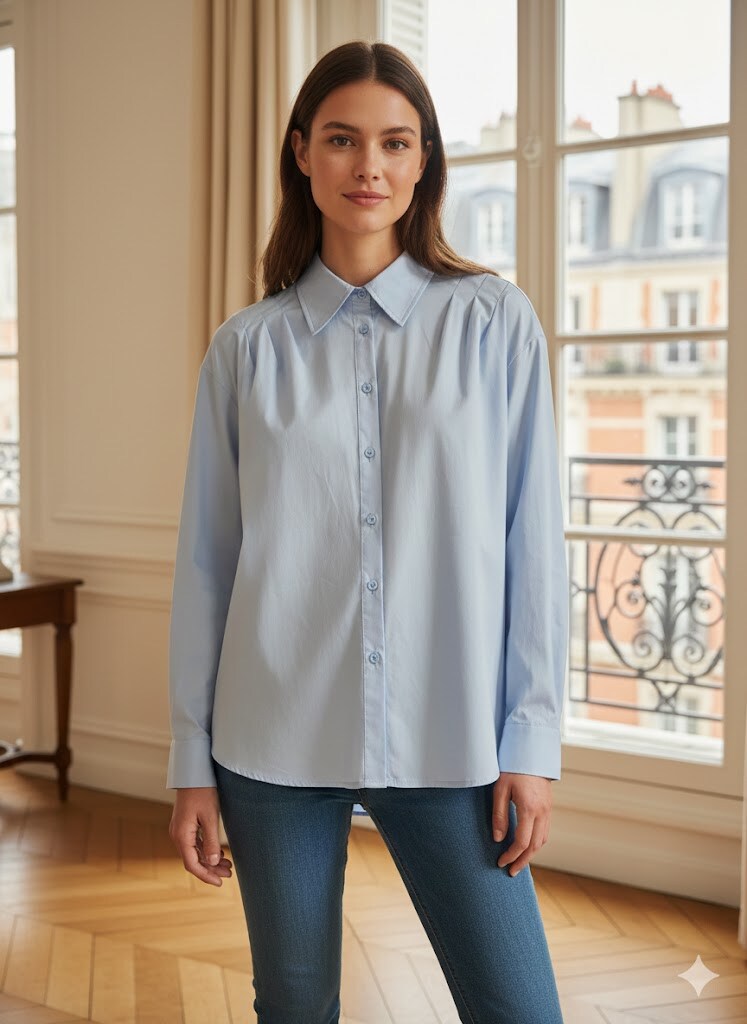 Wholesaler Exquiss's - Women's cotton shirt