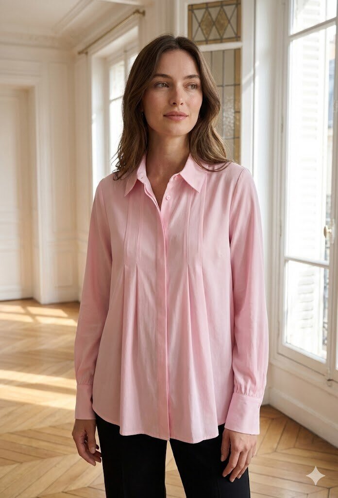 Wholesaler Exquiss's - Long-sleeve blouse