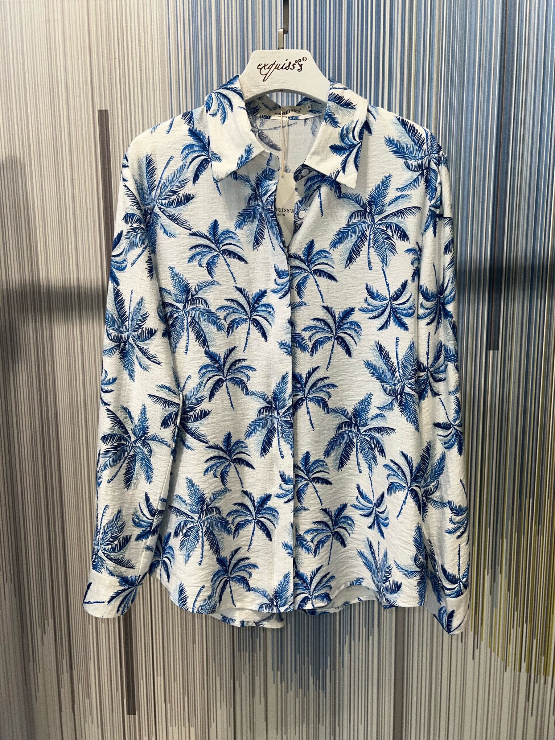 Grossiste Exquiss's - Chemise à motifs exotiques
