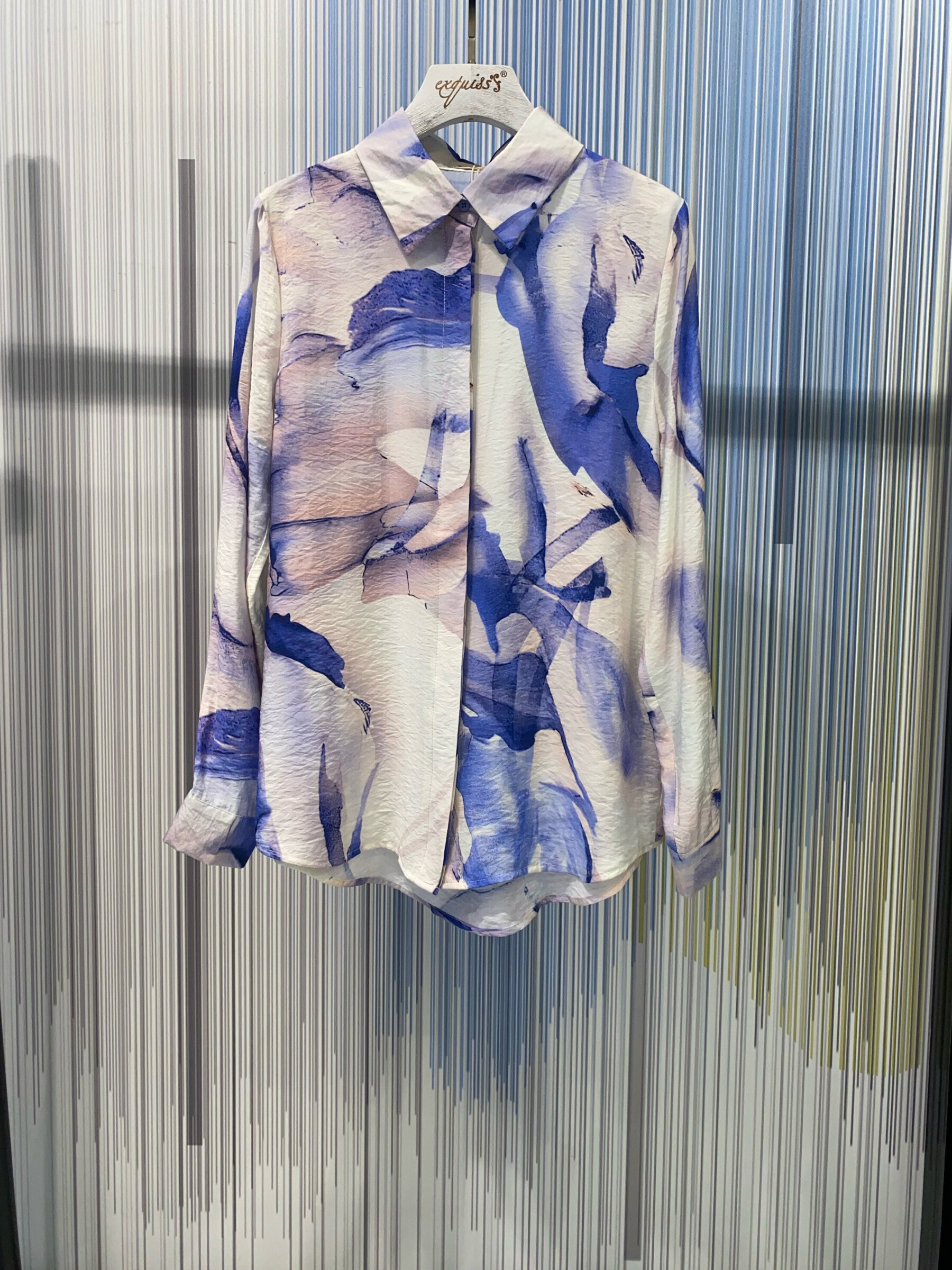 Grossista Exquiss's - Camicia stampata a maniche