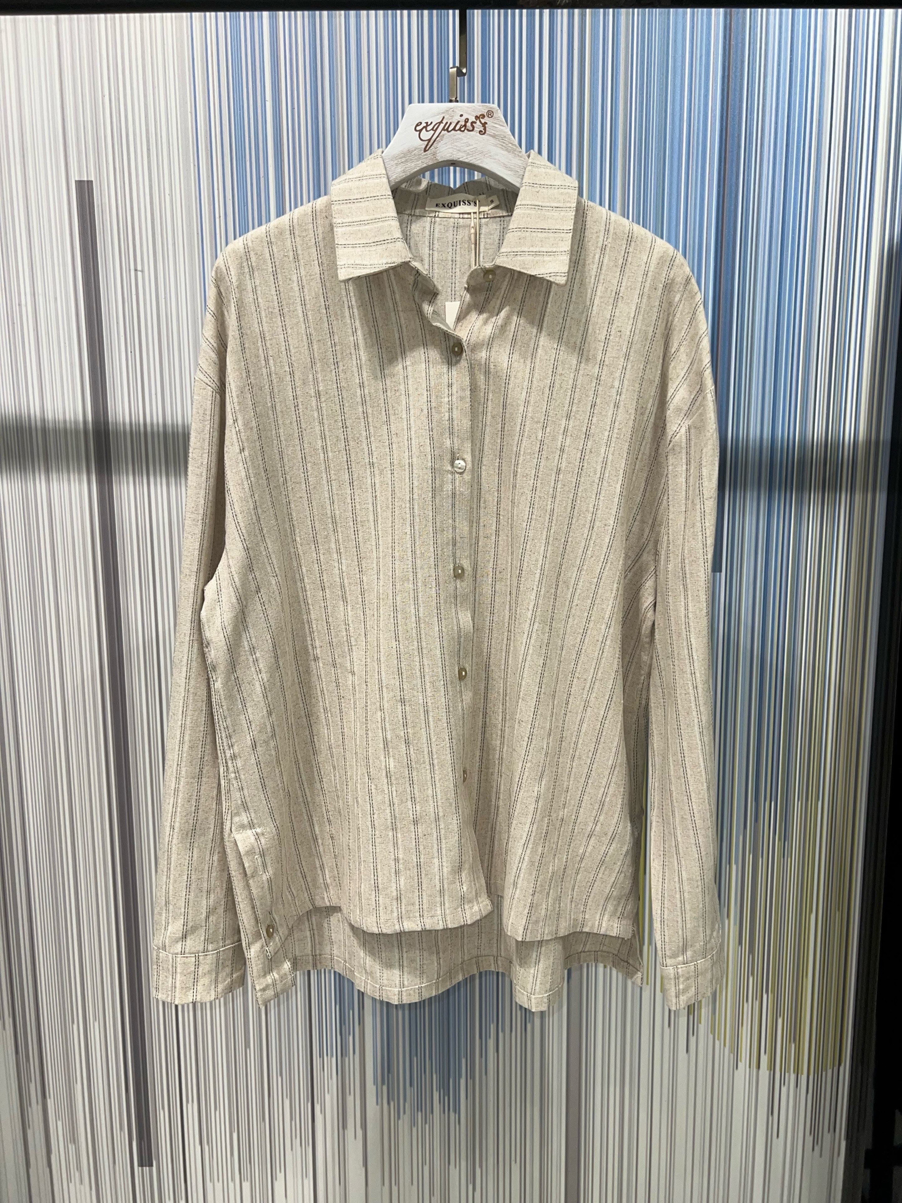 Grossiste Exquiss's - Chemise à rayures féminine - Exquiss's