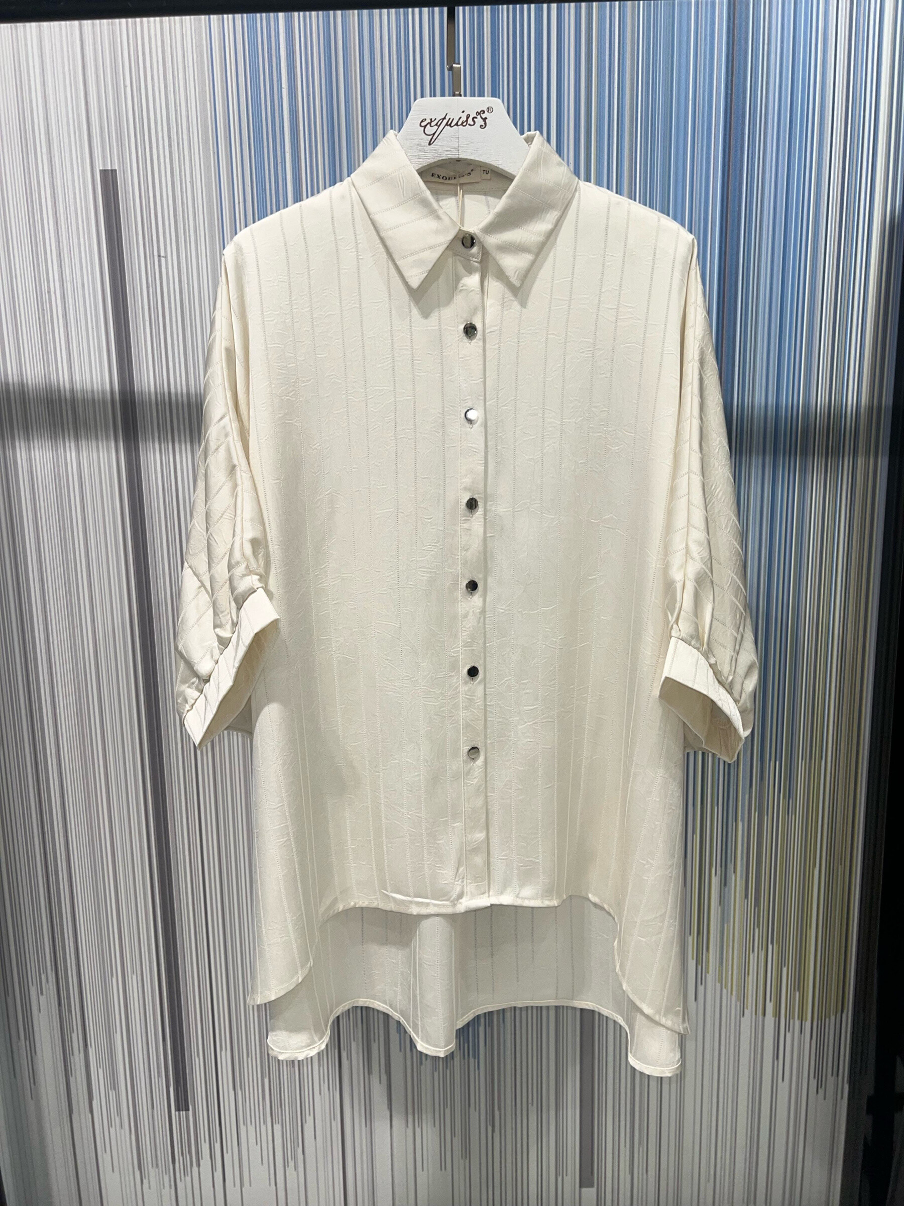 Wholesaler Exquiss's - Elegant striped shirt - Exquiss'es
