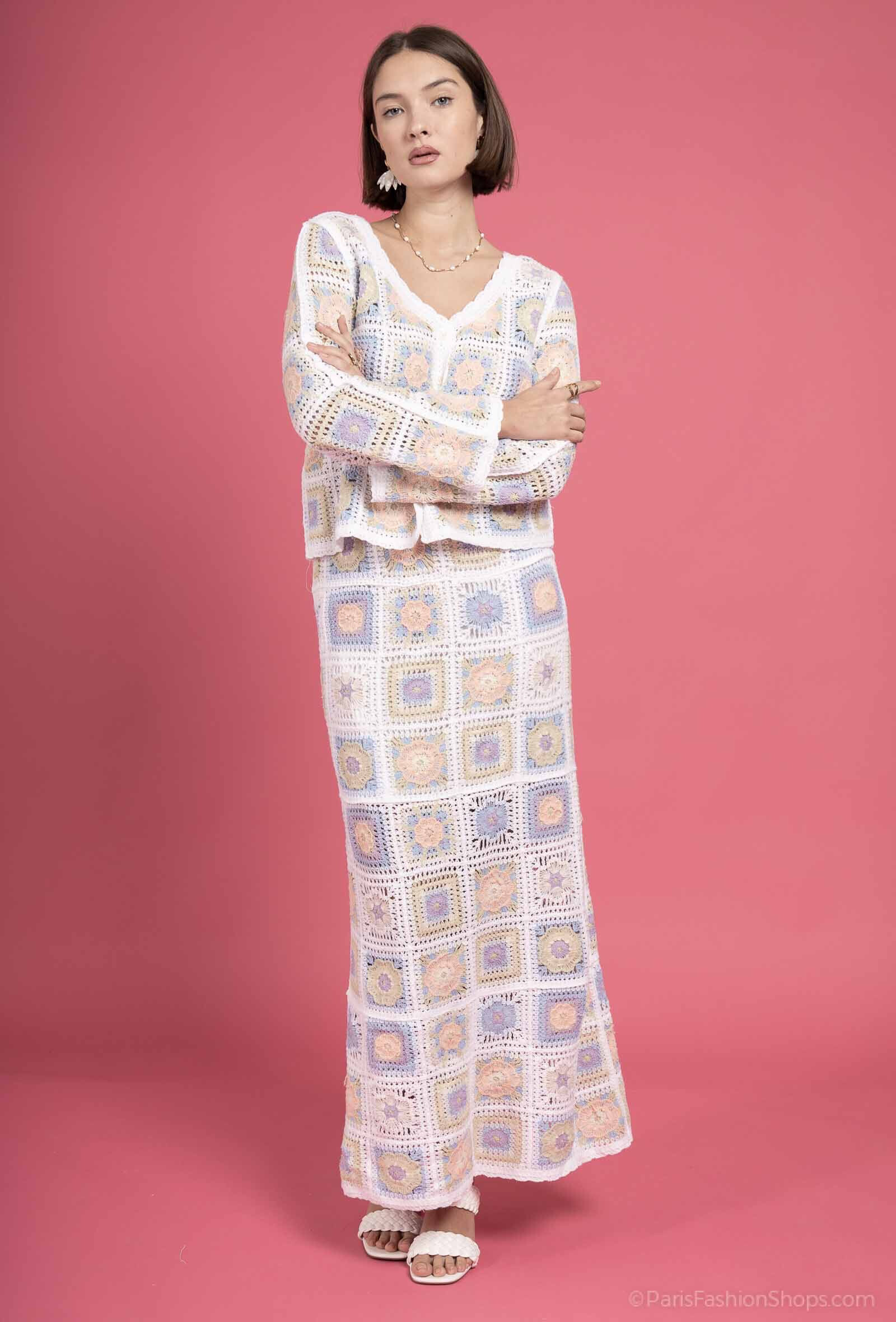 Grossiste Exquiss's - Ensemble en Crochet Chic