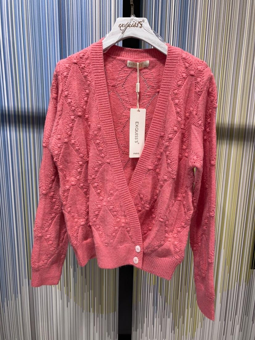 Grossiste Exquiss's - Cardigan Brodé Élégant