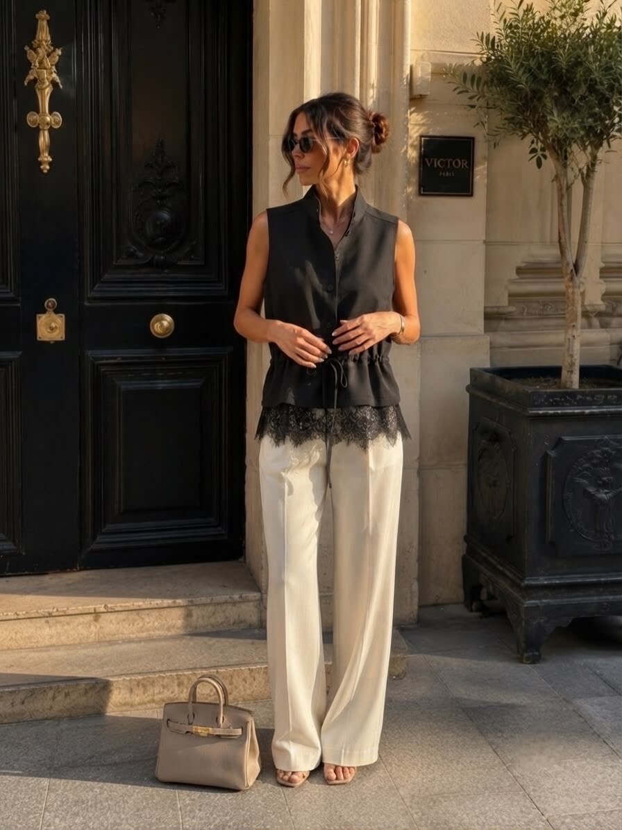 Wholesaler Exquiss's - Cardigan with its lace