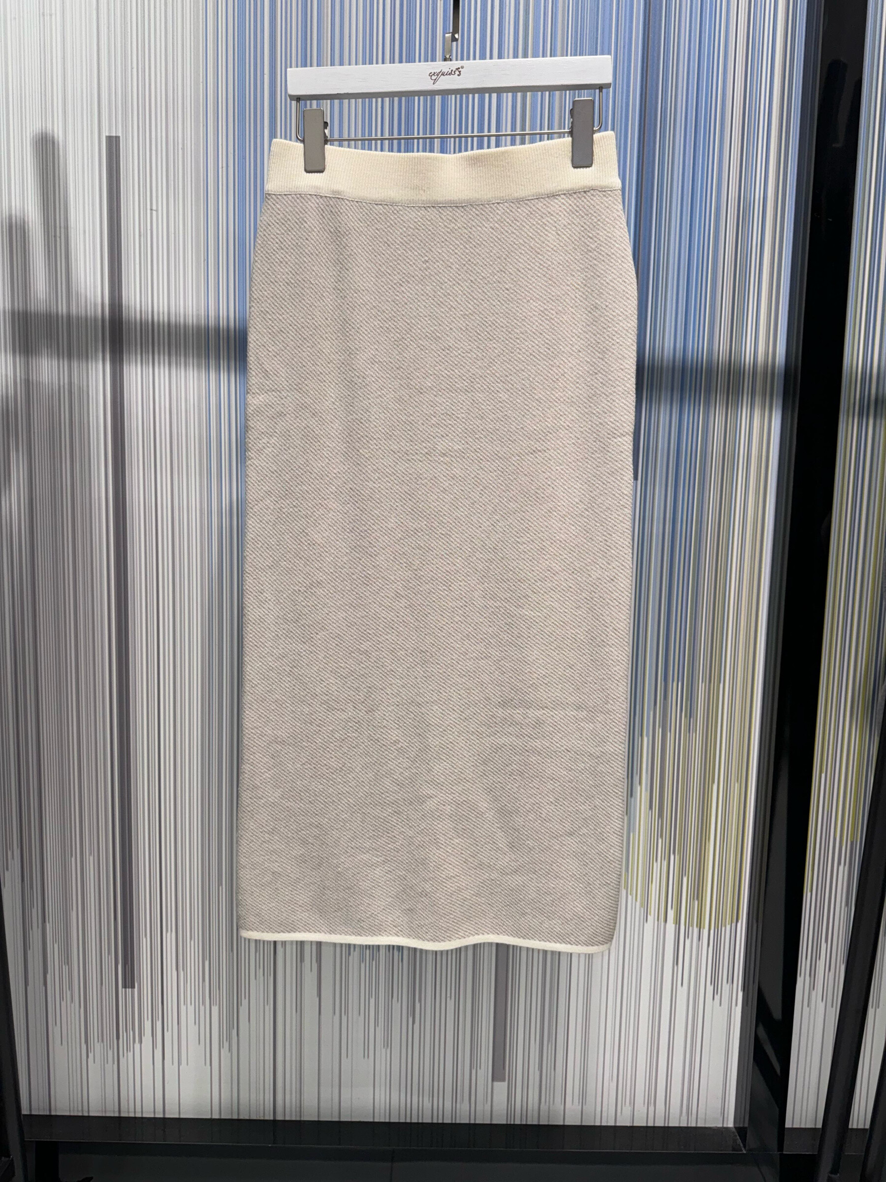 Wholesaler Exquiss's - Textured Midi Skirt