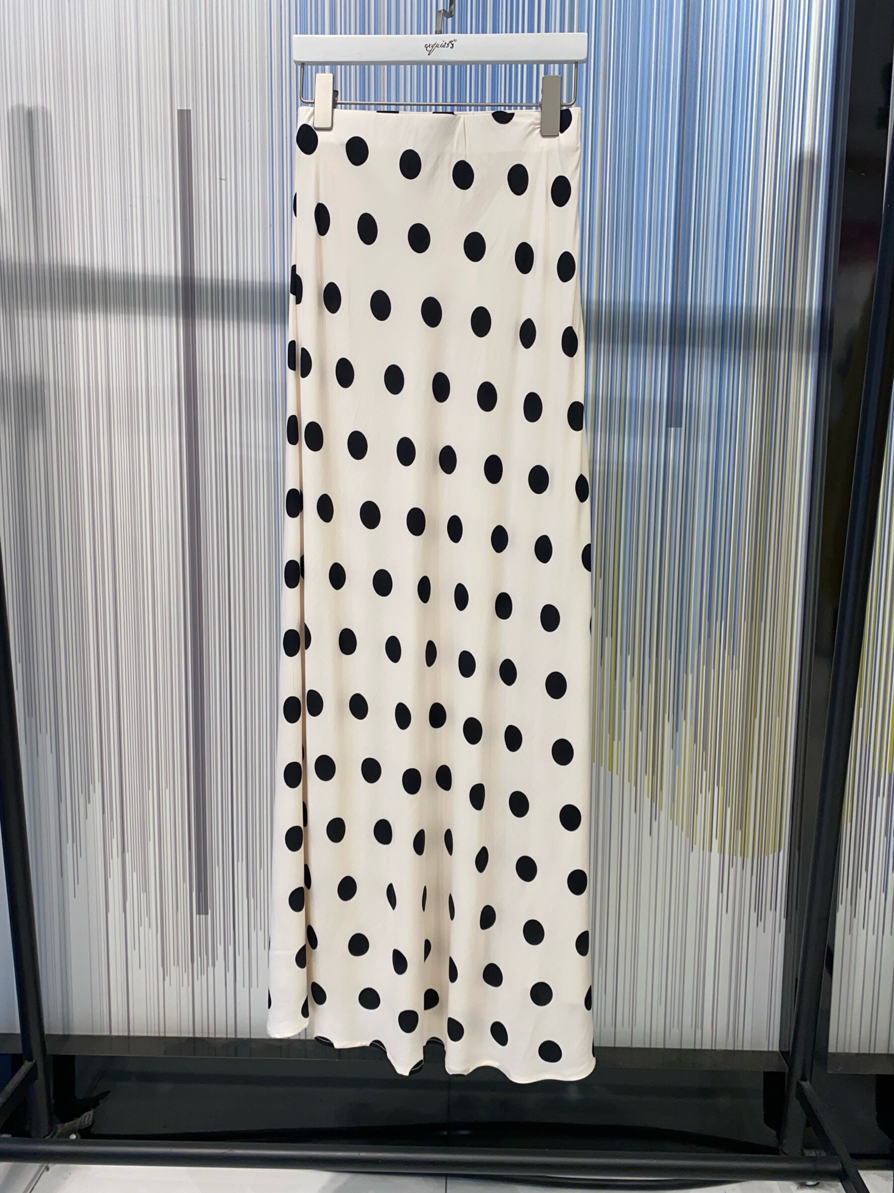 Wholesaler Exquiss's - Fluid polka dot skirt
