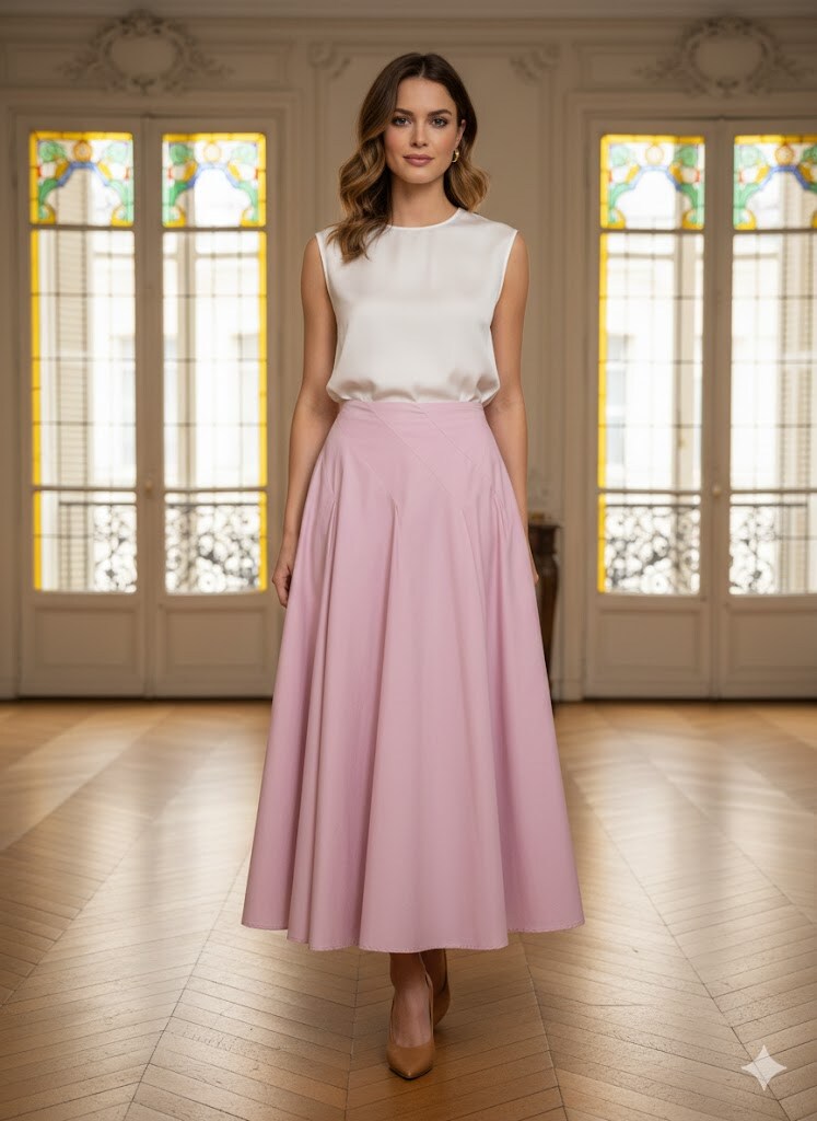 Wholesaler Exquiss's - Flowy long skirt