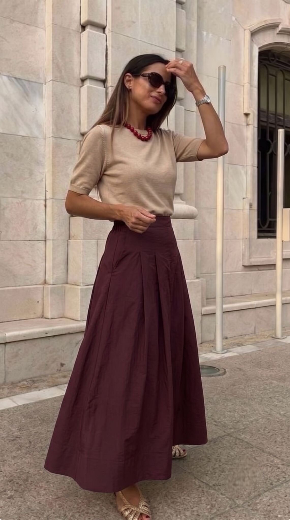 Wholesaler Exquiss's - Flowy skirt