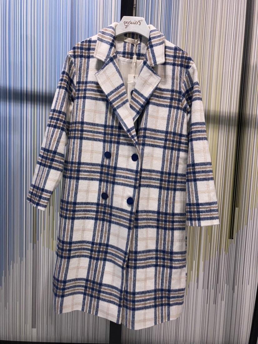 Wholesaler Exquiss's - Stylish checked coat