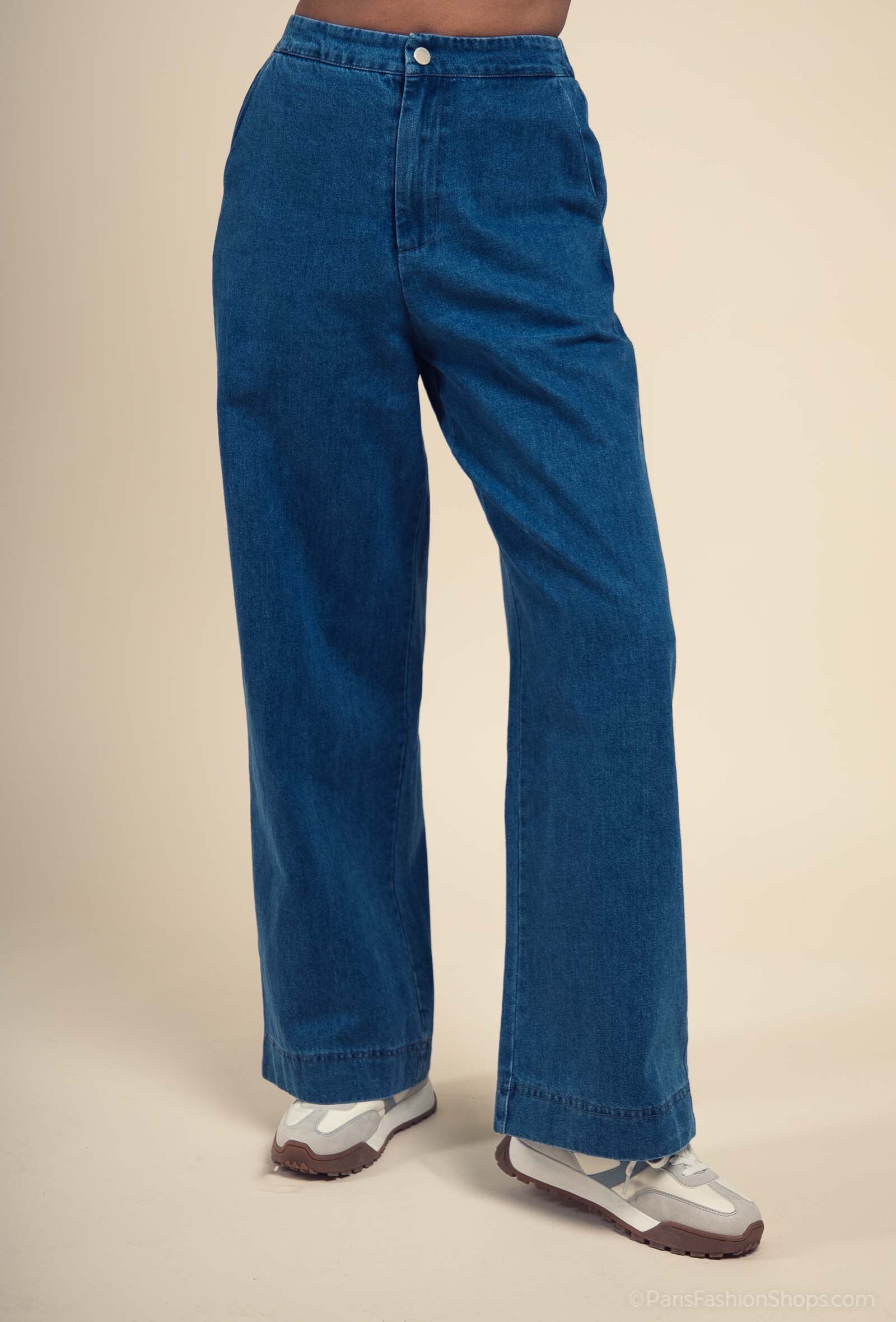 Grossista Exquiss's - Jeans larghi da donna
