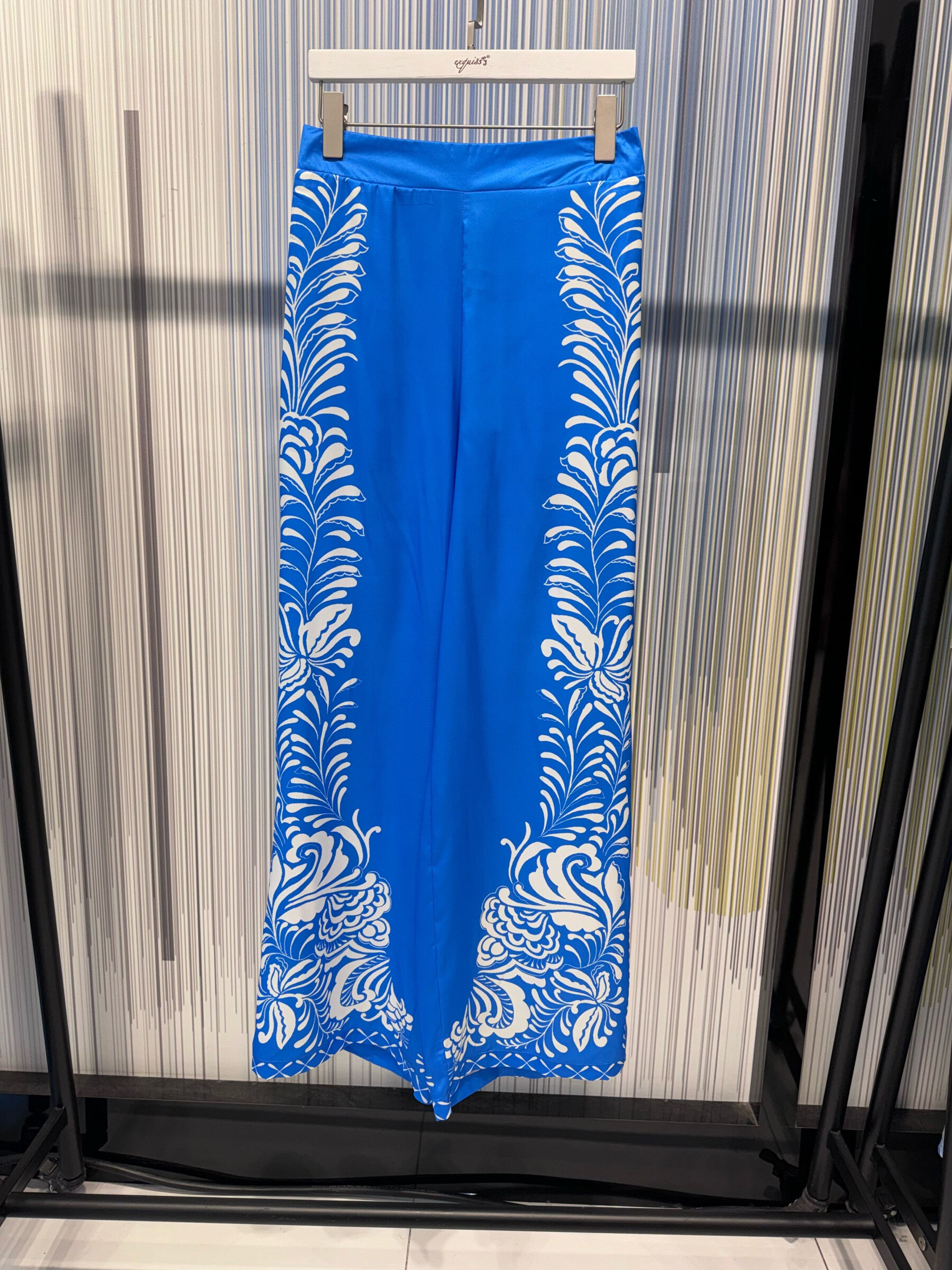 Grossiste Exquiss's - Pantalon large orné