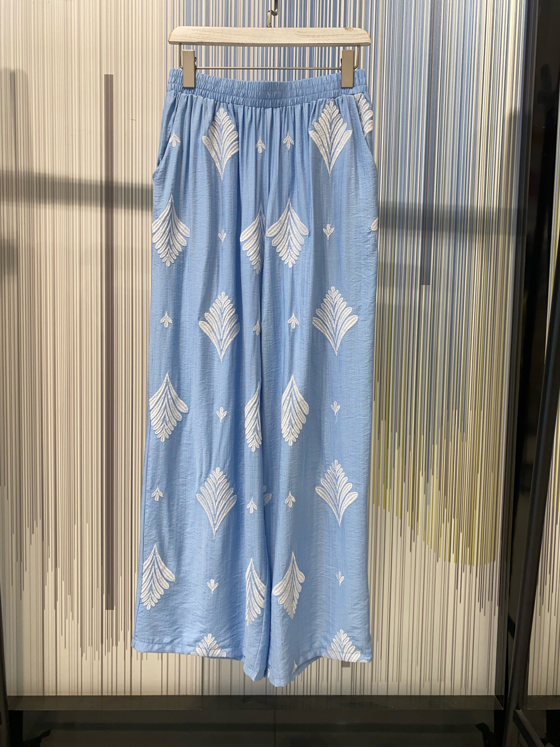 Mayorista Exquiss's - Pantalones fluidos con patrones elegantes