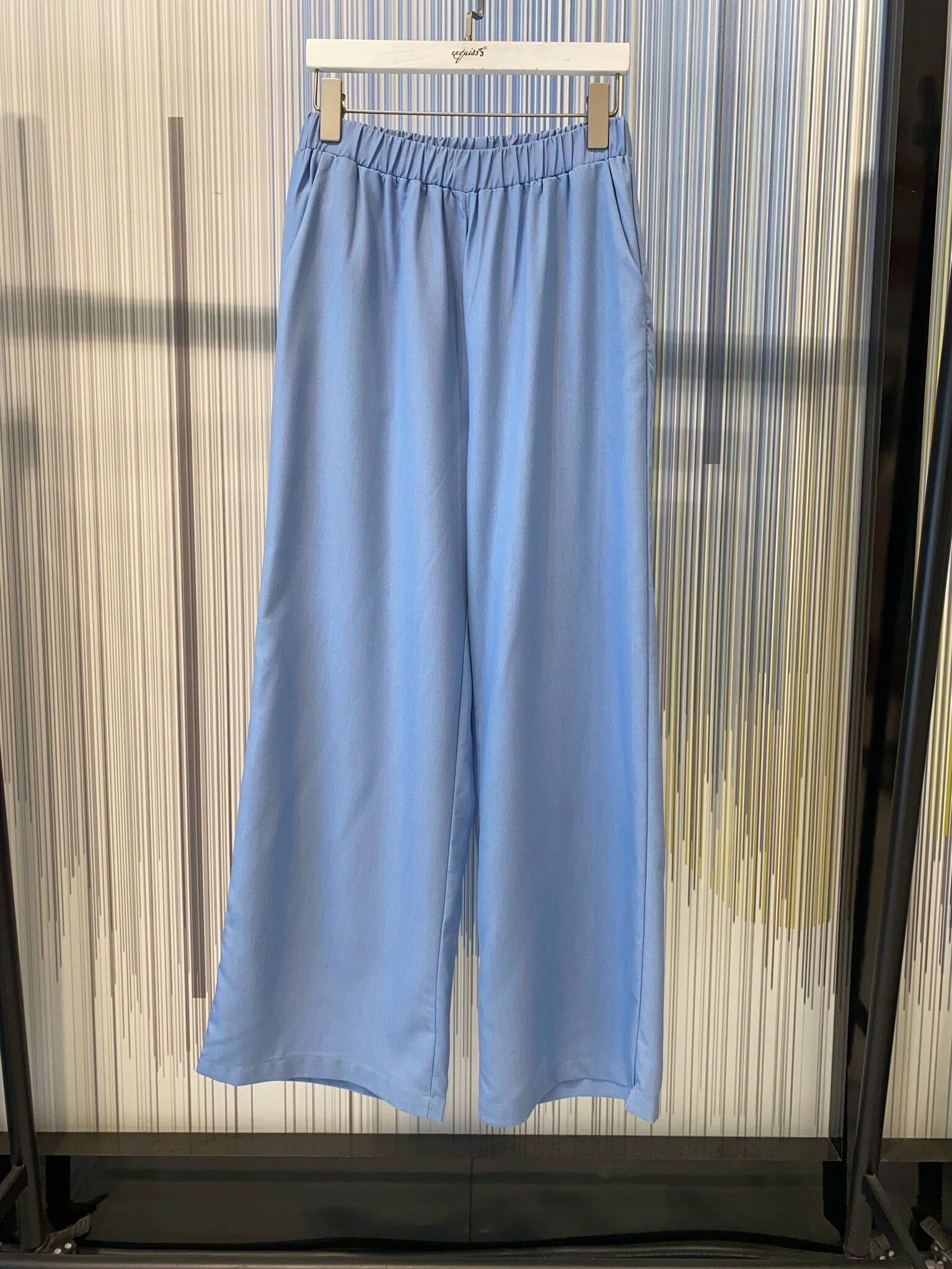 Wholesaler Exquiss's - Fluid pants with elastic waist