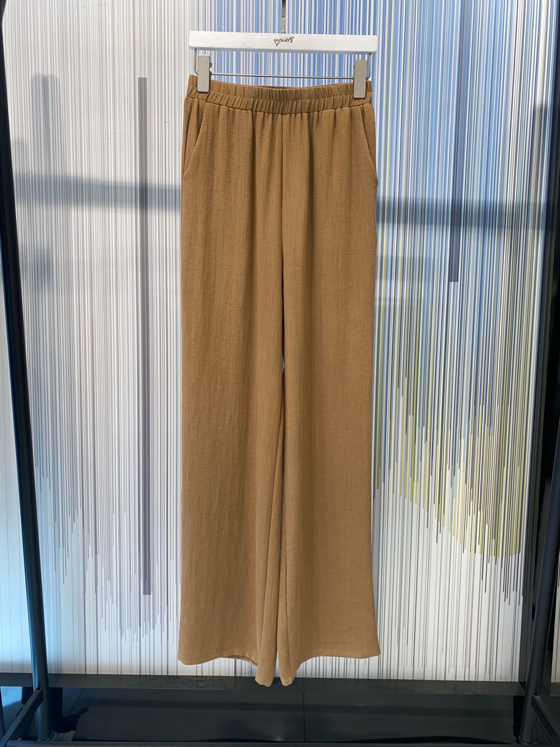Grossiste Exquiss's - Pantalon fluide à taille élastique