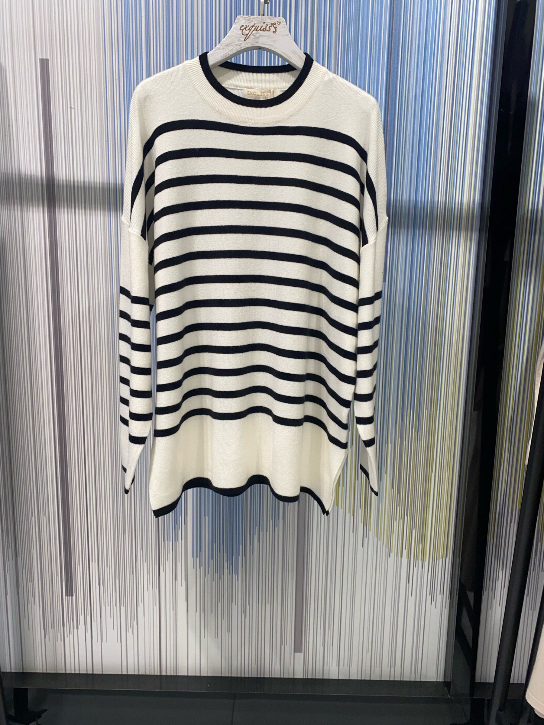 Wholesaler Exquiss's - Striped sailor sweater