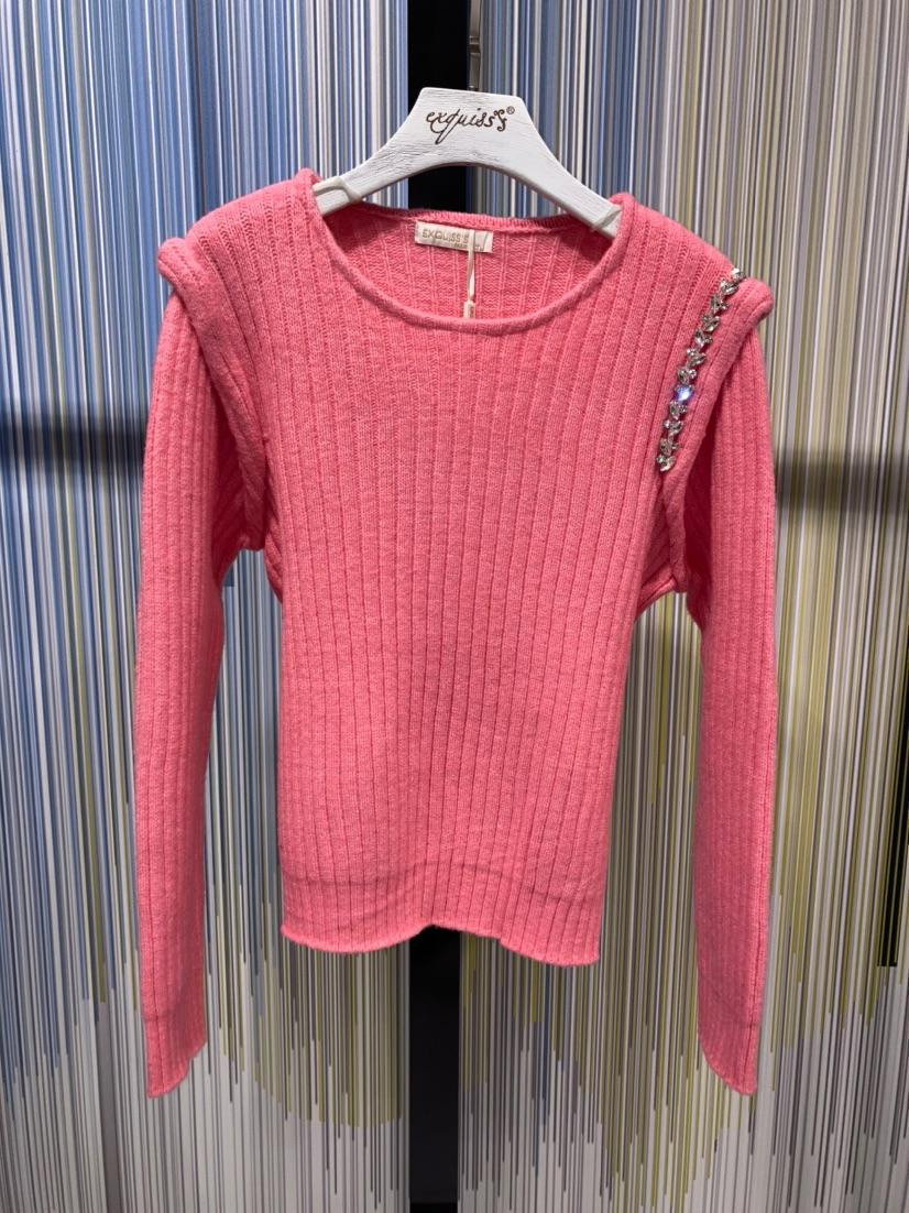 Grossiste Exquiss's - Pull Manches Longues Chic