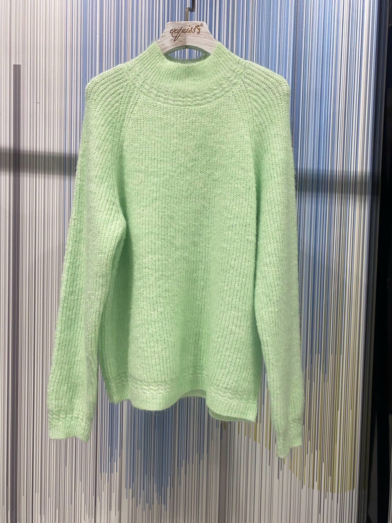 Wholesaler Exquiss's - High-neck chunky knit sweater