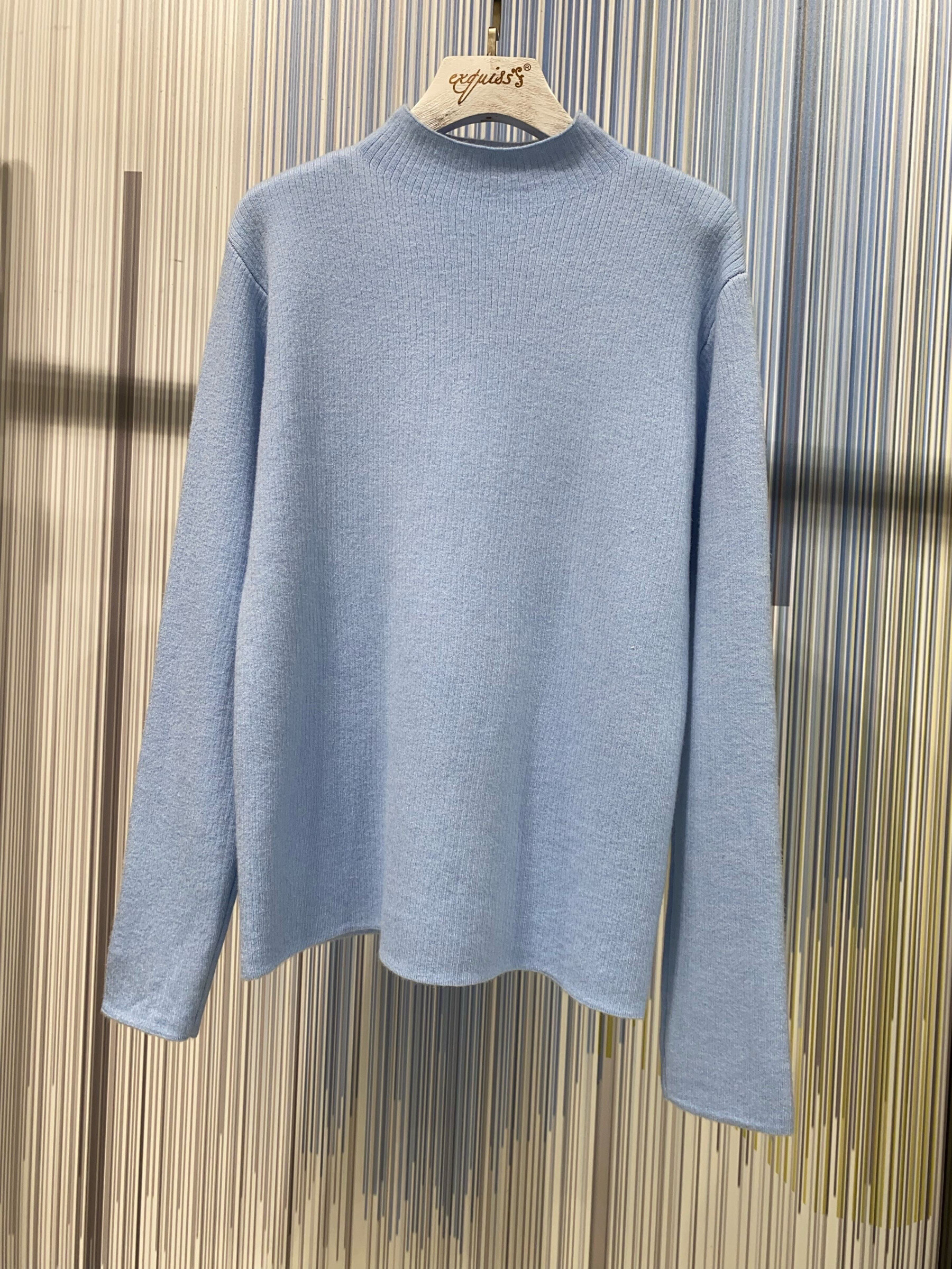 Wholesaler Exquiss's - High-neck sweater in fine, soft knit