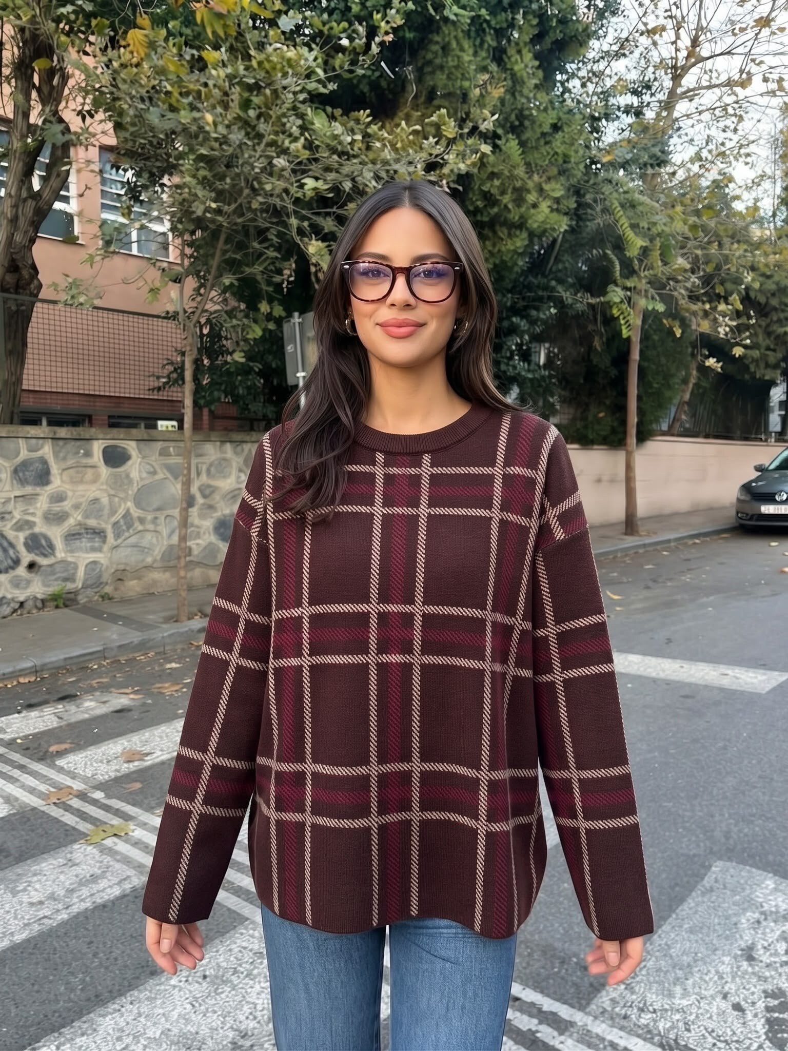 Wholesaler Exquiss's - Graphic Pattern Sweater