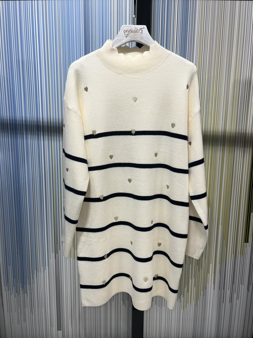 Grossiste Exquiss's - Robe pull chic