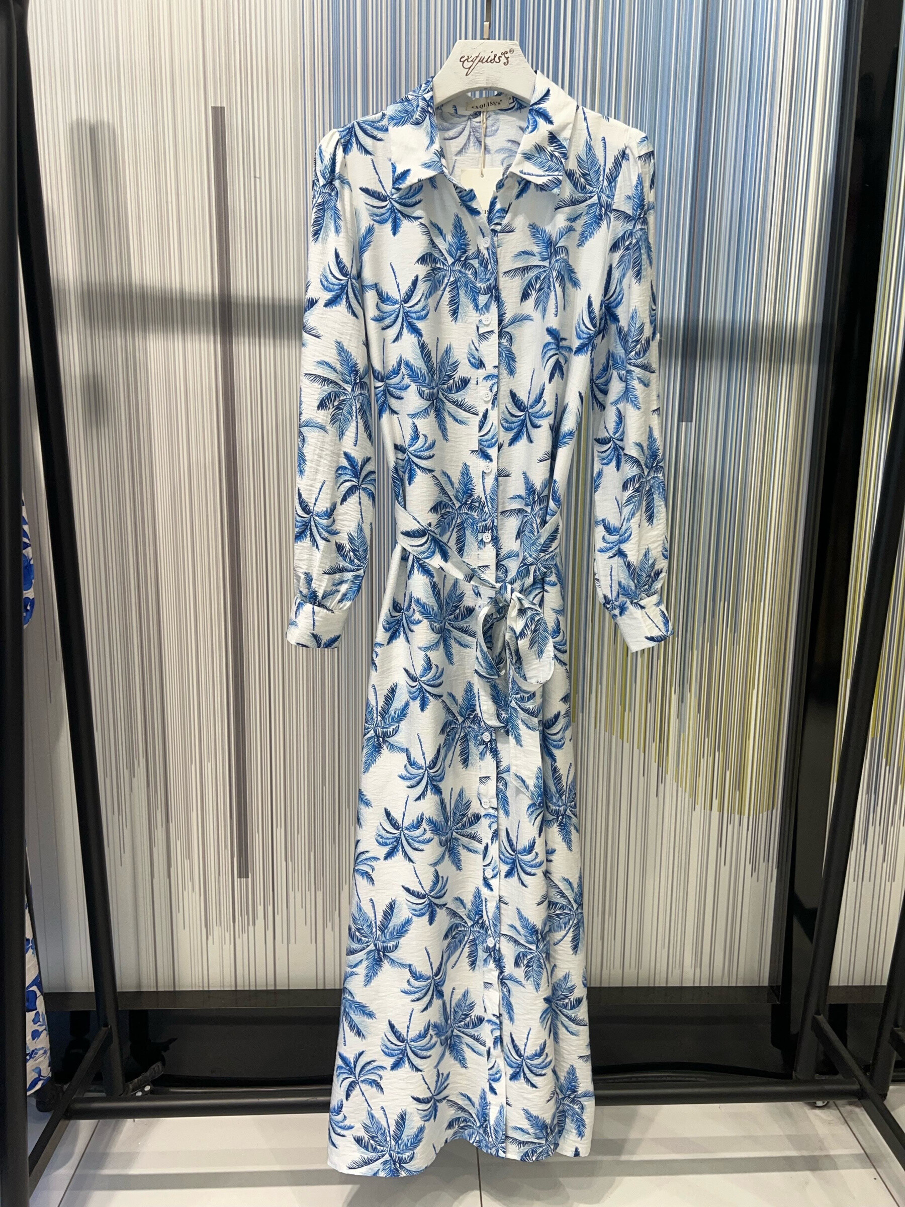 Grossiste Exquiss's - Robe longue à imprimé élégant