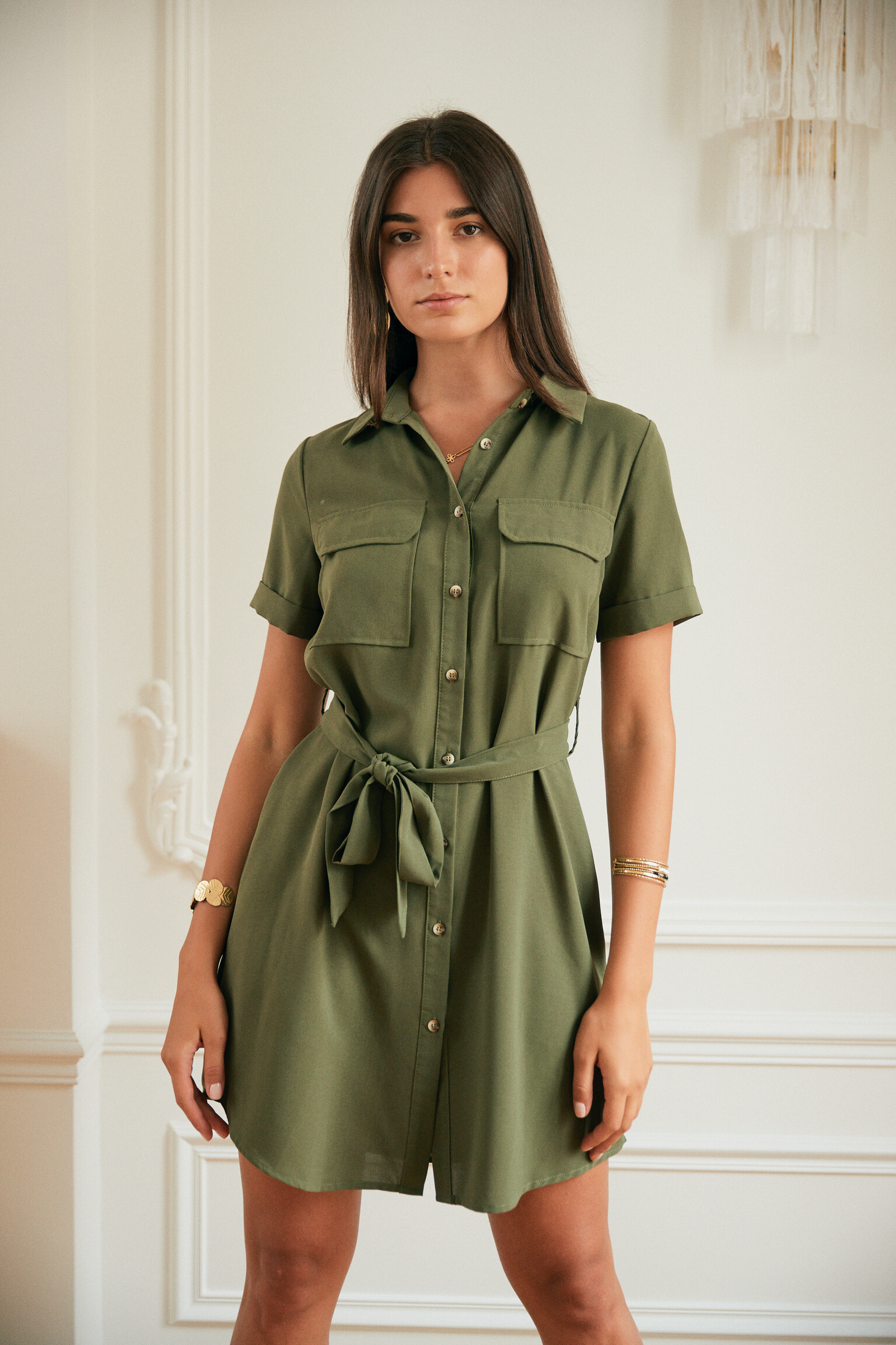 Großhändler Exquiss's - Elegantes Hemdkleid