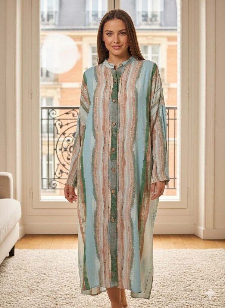 Mayorista Exquiss's - Vestido Largo a Rayas